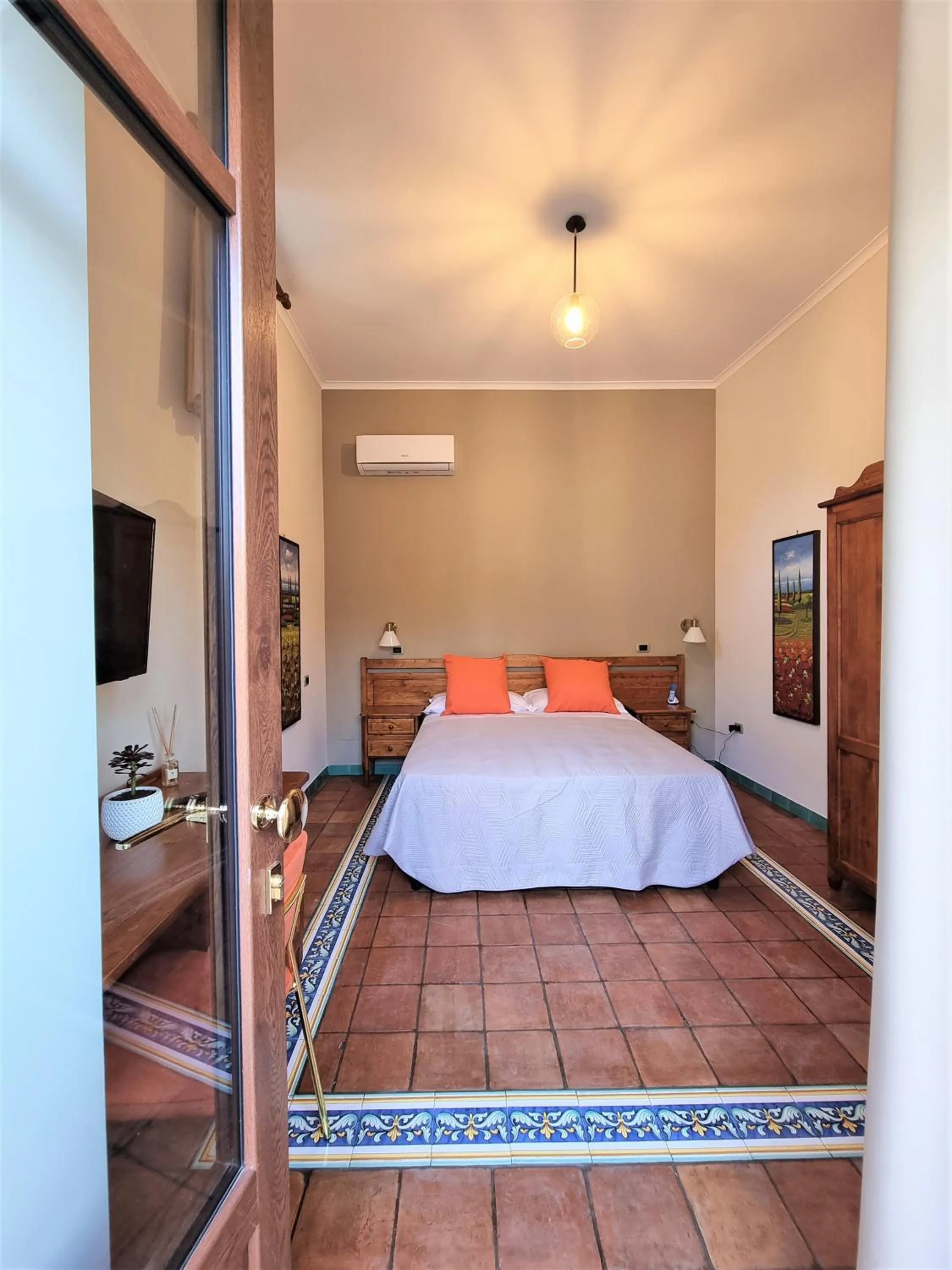 Bed in Casa Fifina Rooms