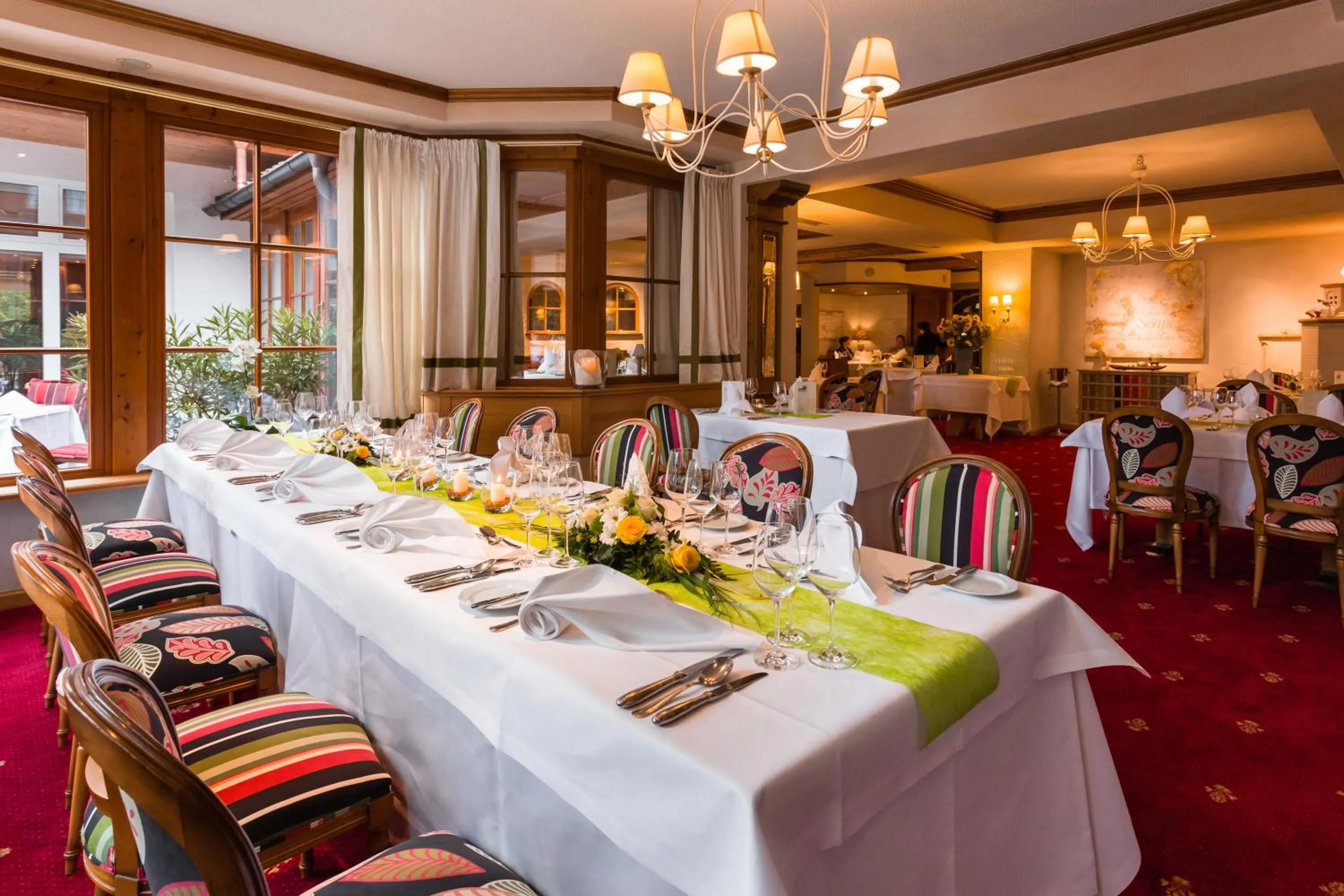 Restaurant/places to eat in Romantik Hotel Rindenmühle