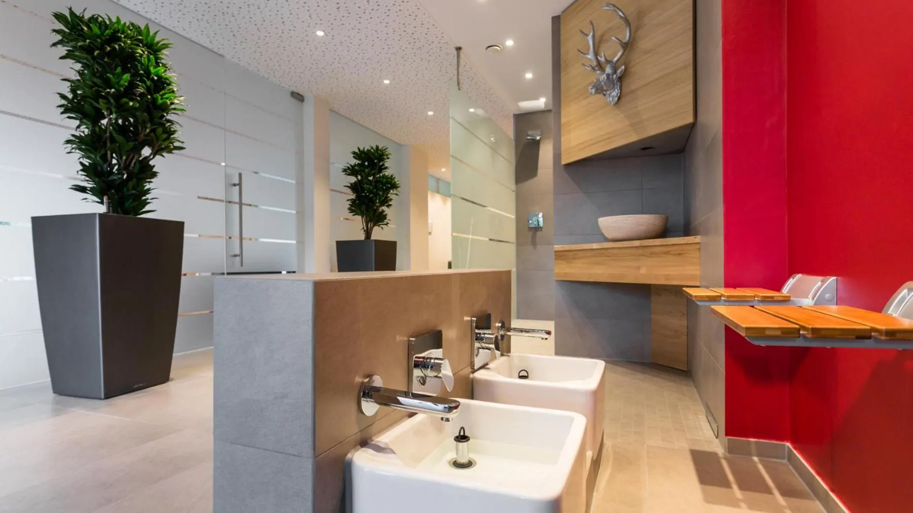 Spa and wellness centre/facilities in Romantik Hotel Rindenmühle