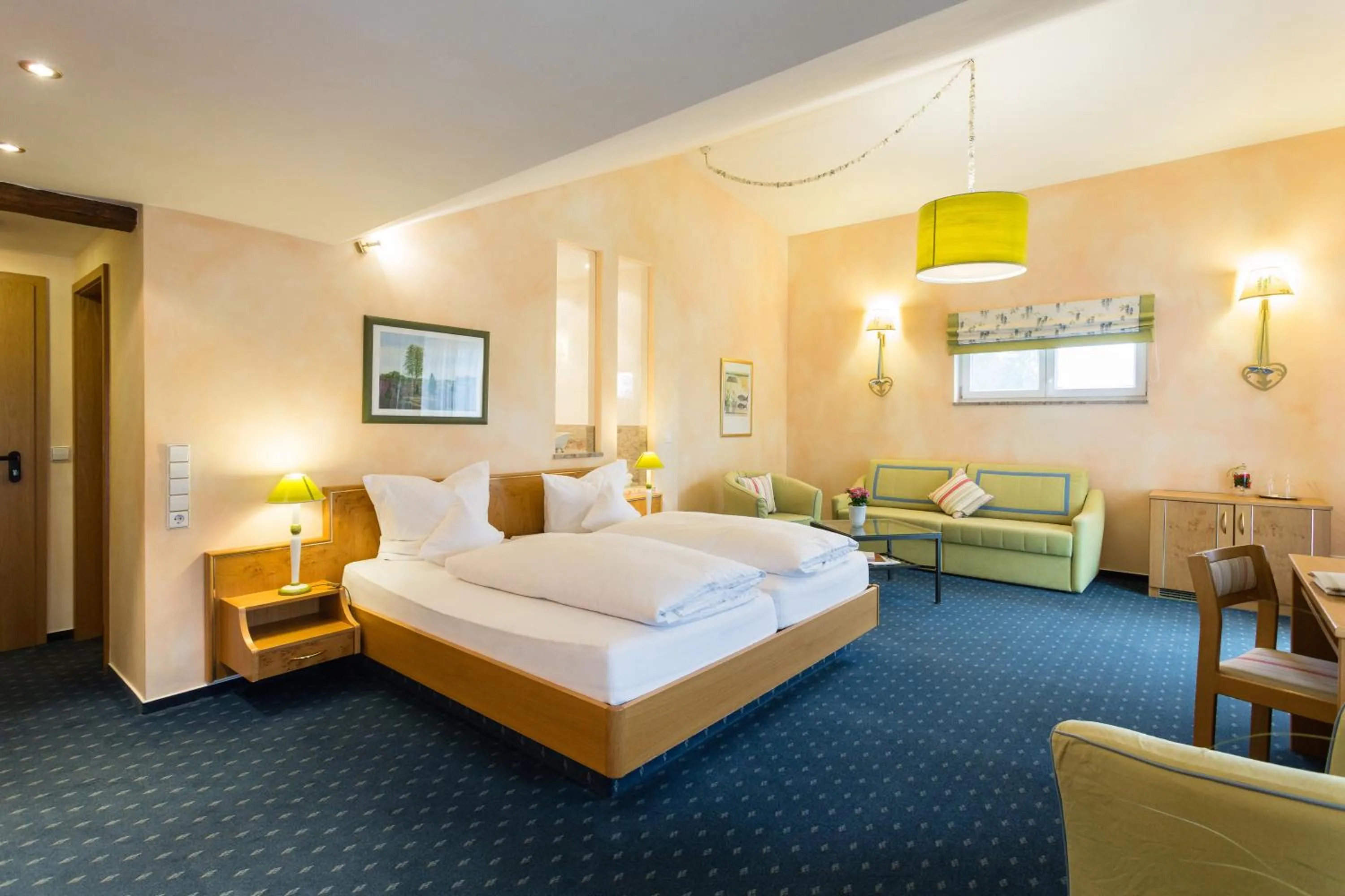 Photo of the whole room, Bed in Romantik Hotel Rindenmühle