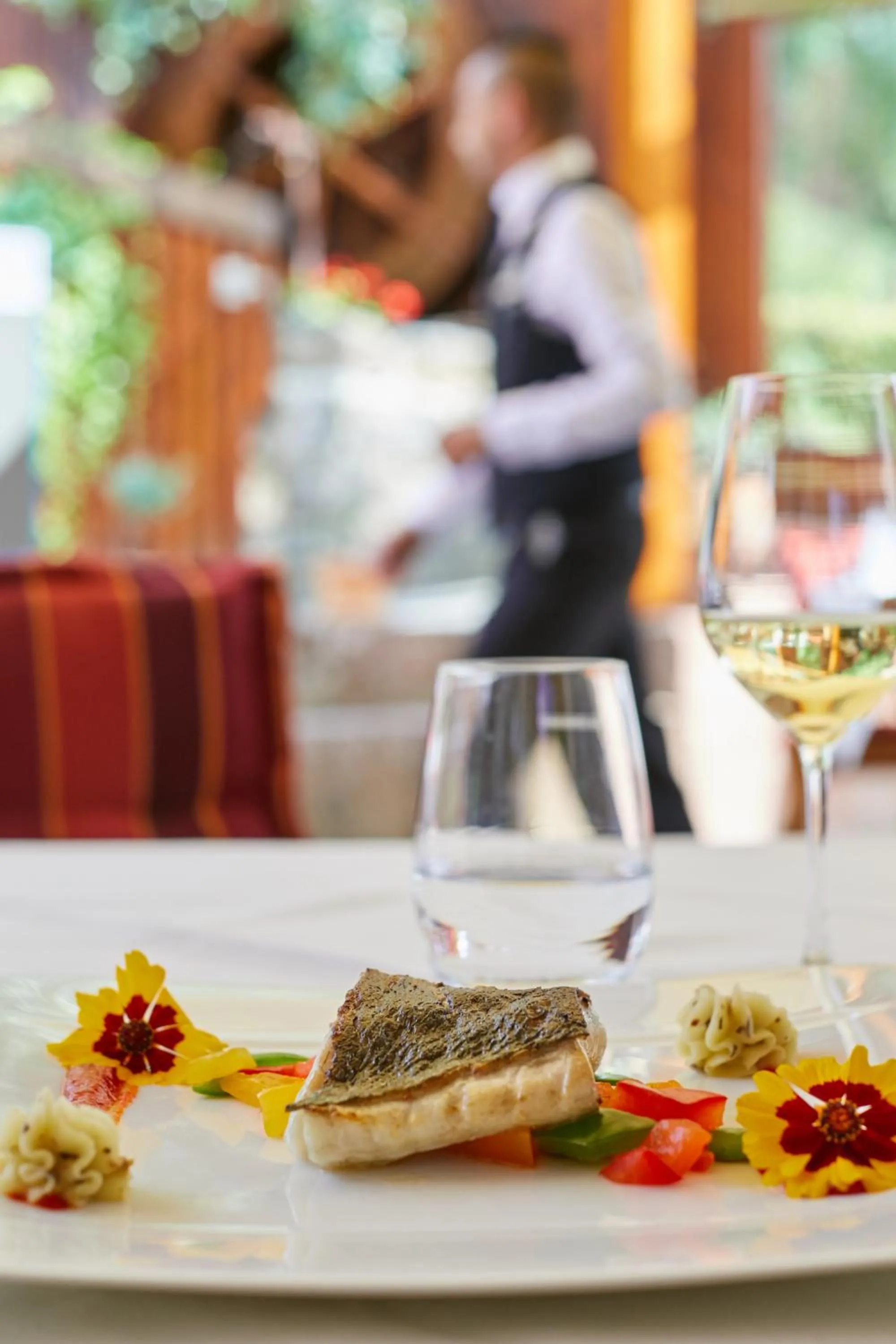 Food close-up in Romantik Hotel Rindenmühle