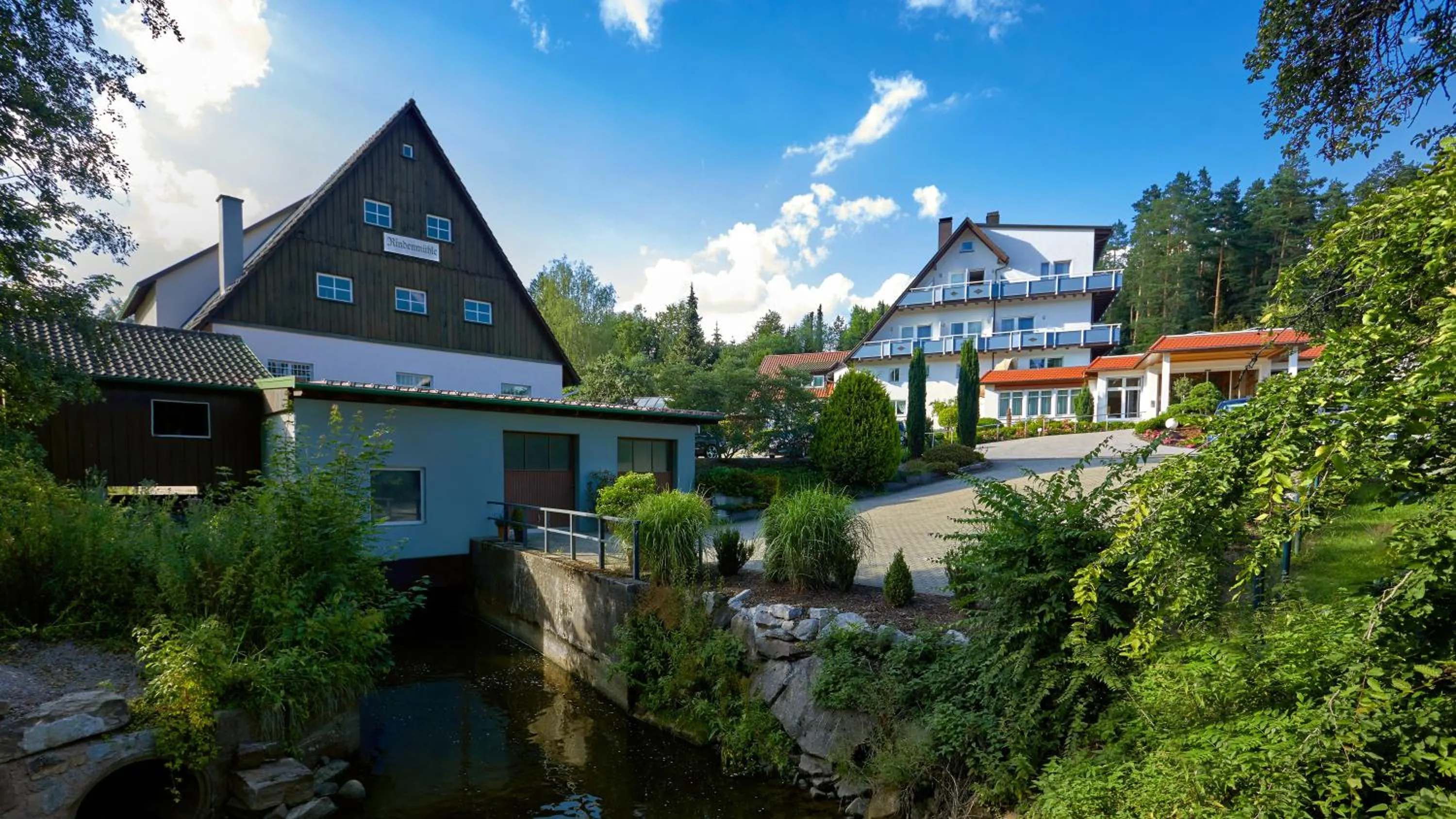 Property building in Romantik Hotel Rindenmühle