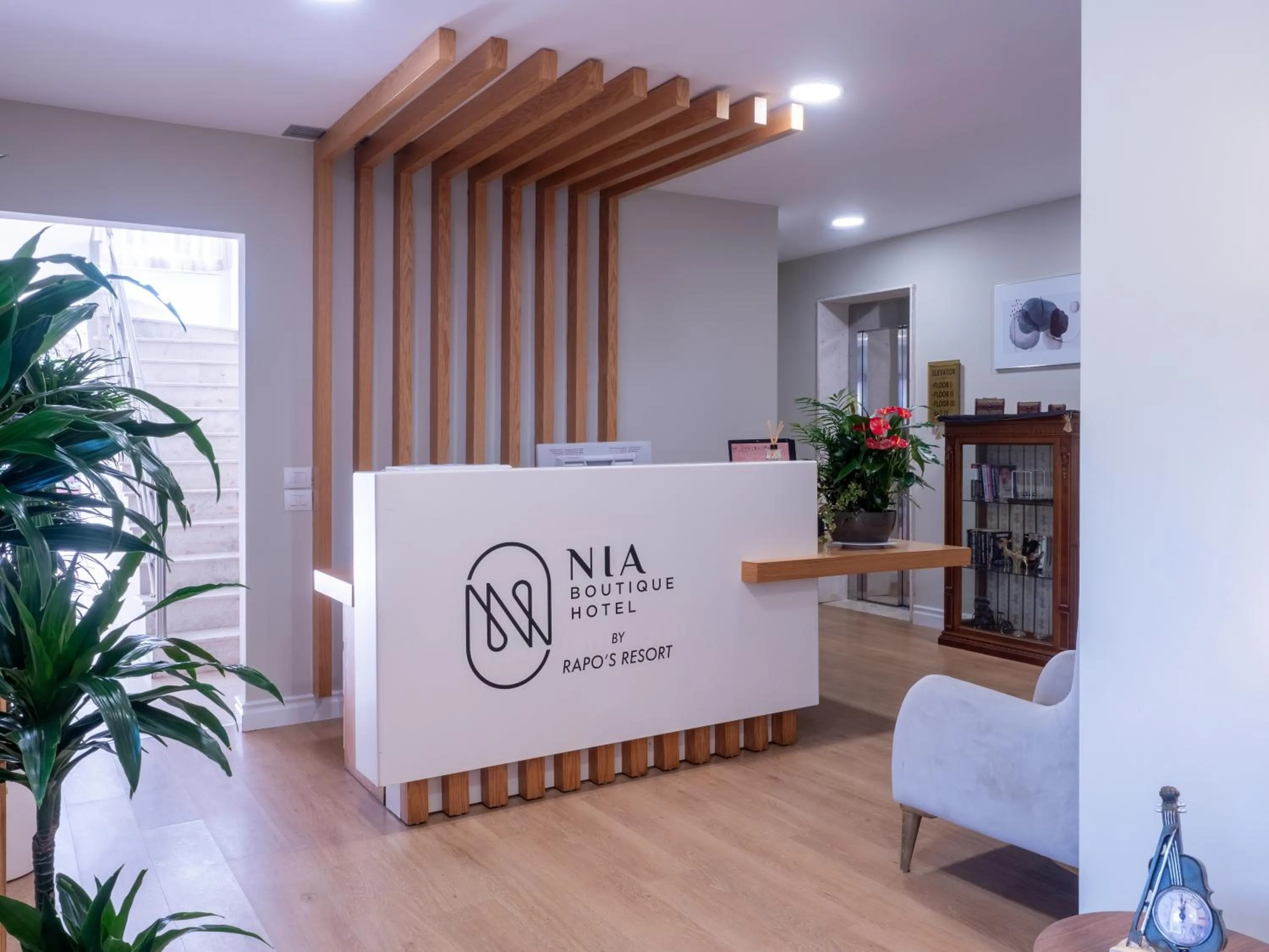 Lobby or reception in Nia Boutique Hotel by Rapo's Resort