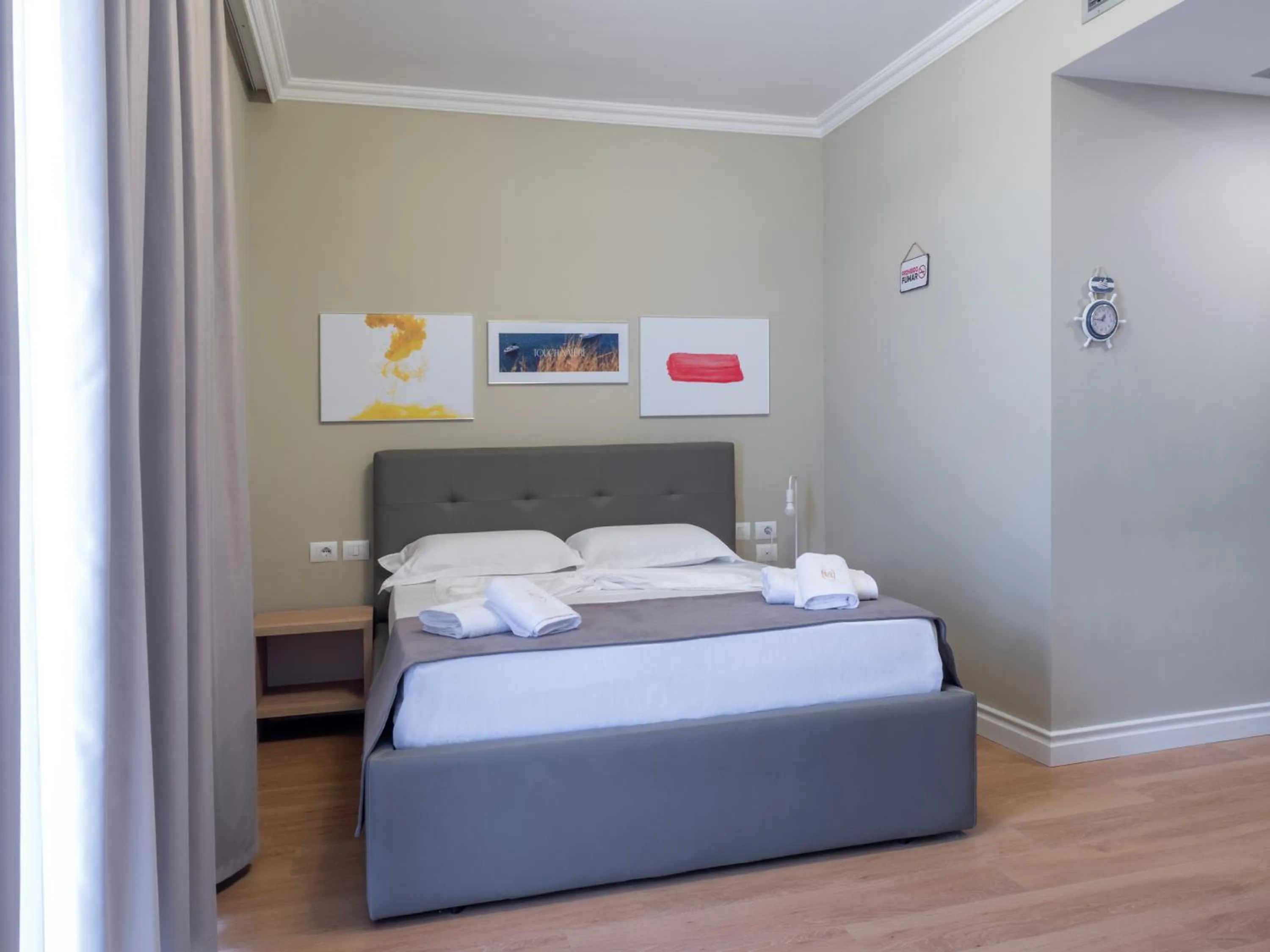 Bed in Nia Boutique Hotel by Rapo's Resort
