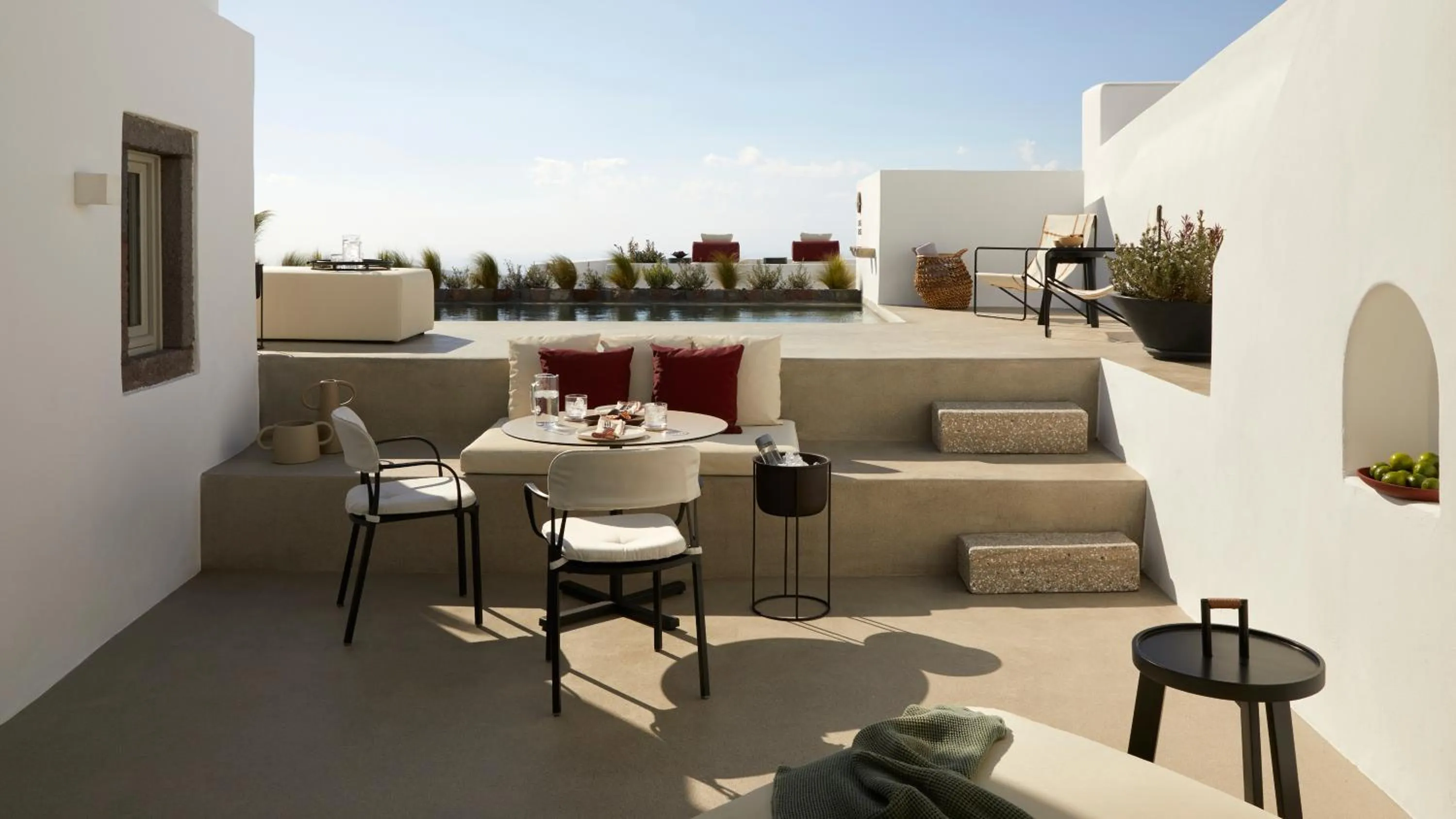 Patio in Atoles Retreat