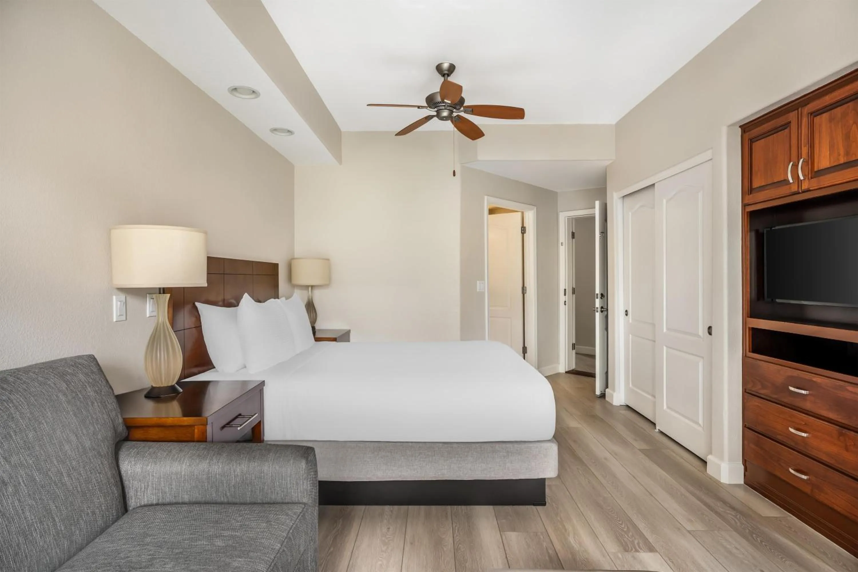 Bed in Hilton Vacation Club Scottsdale Villa Mirage