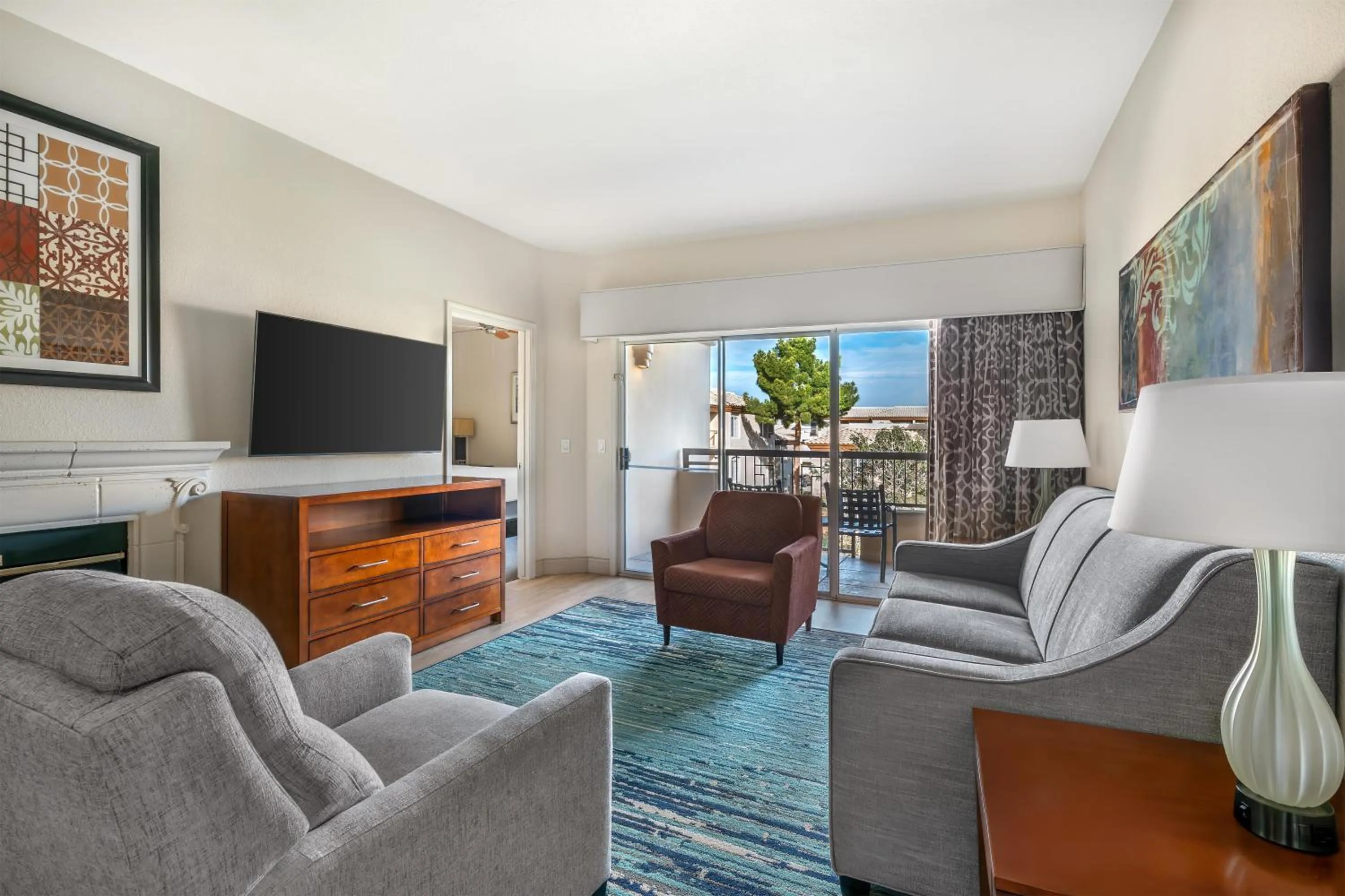 Living room in Hilton Vacation Club Scottsdale Villa Mirage