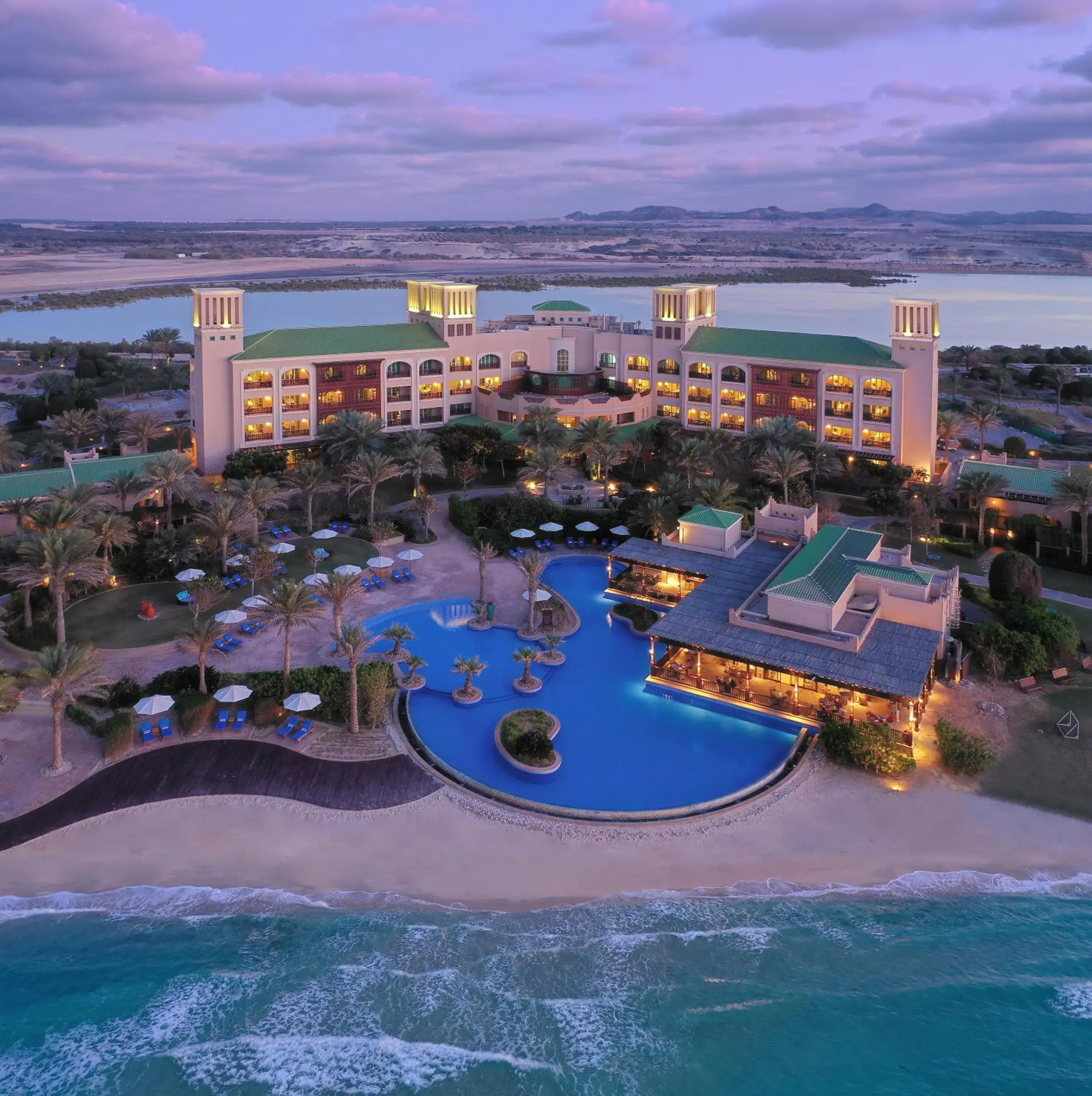 Bird's eye view in Anantara Desert Islands Resort & Spa Bird's eye view in Anantara Desert Islands Resort & Spa