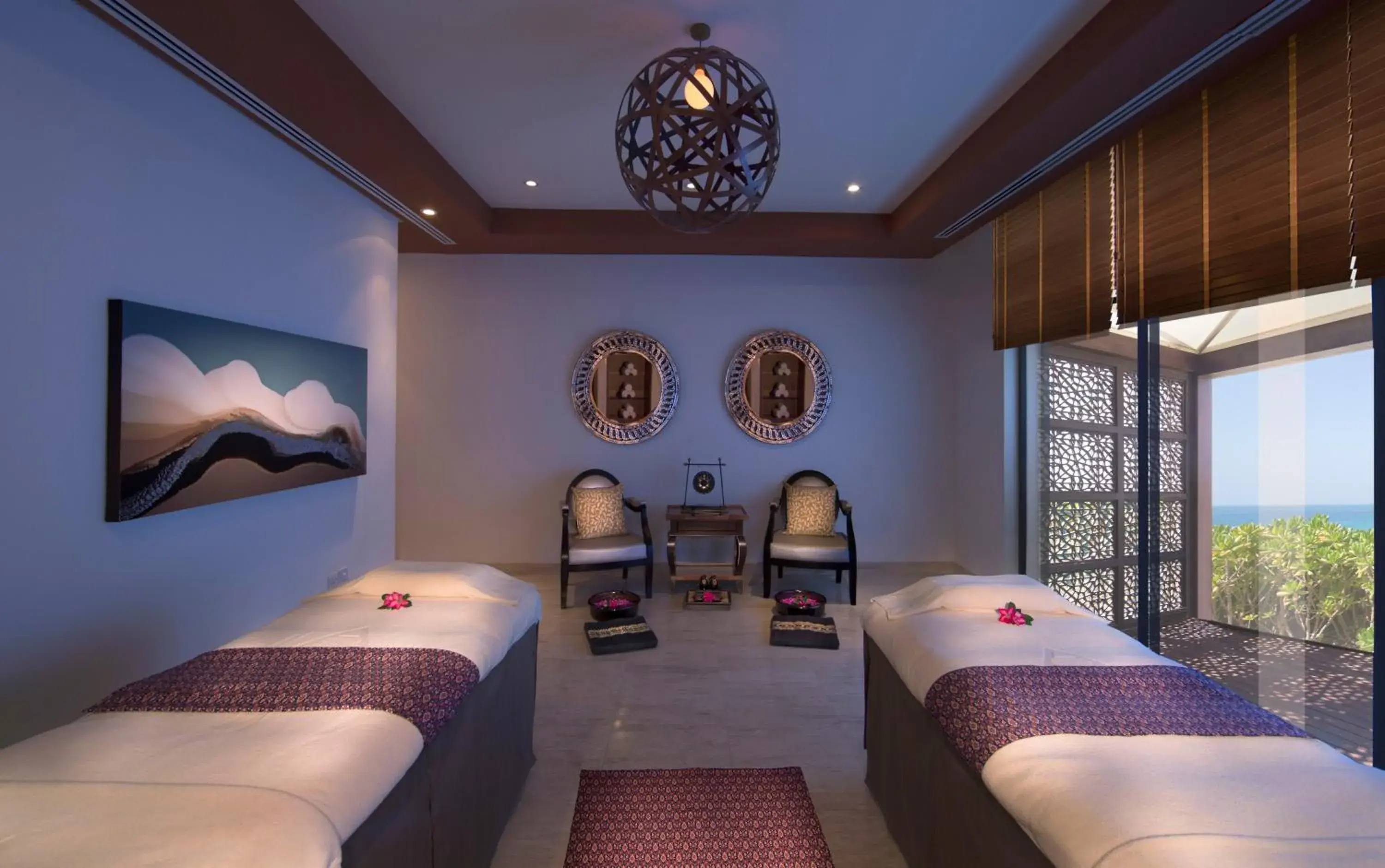 Spa and wellness centre/facilities, Bed in Anantara Desert Islands Resort & Spa Spa and wellness centre/facilities, Bed in Anantara Desert Islands Resort & Spa
