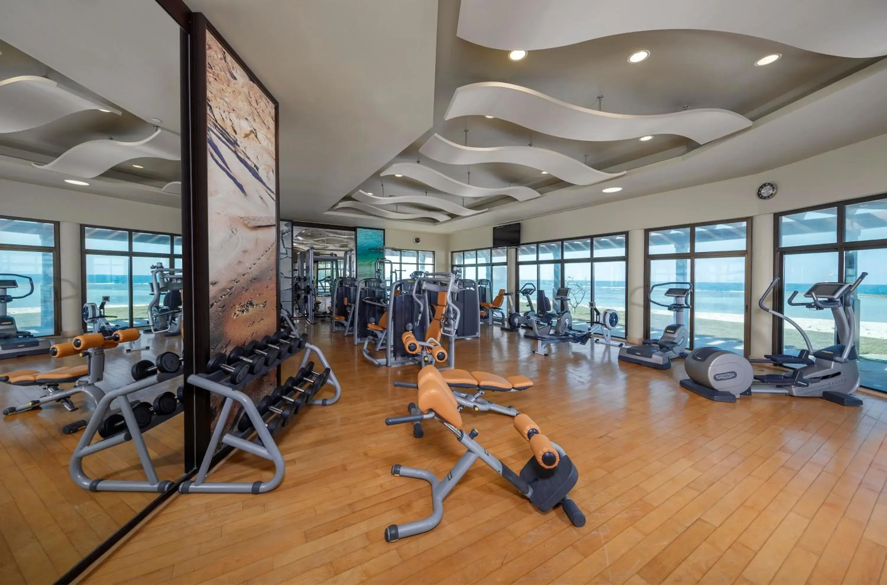 Fitness centre/facilities in Anantara Desert Islands Resort & Spa Fitness centre/facilities in Anantara Desert Islands Resort & Spa
