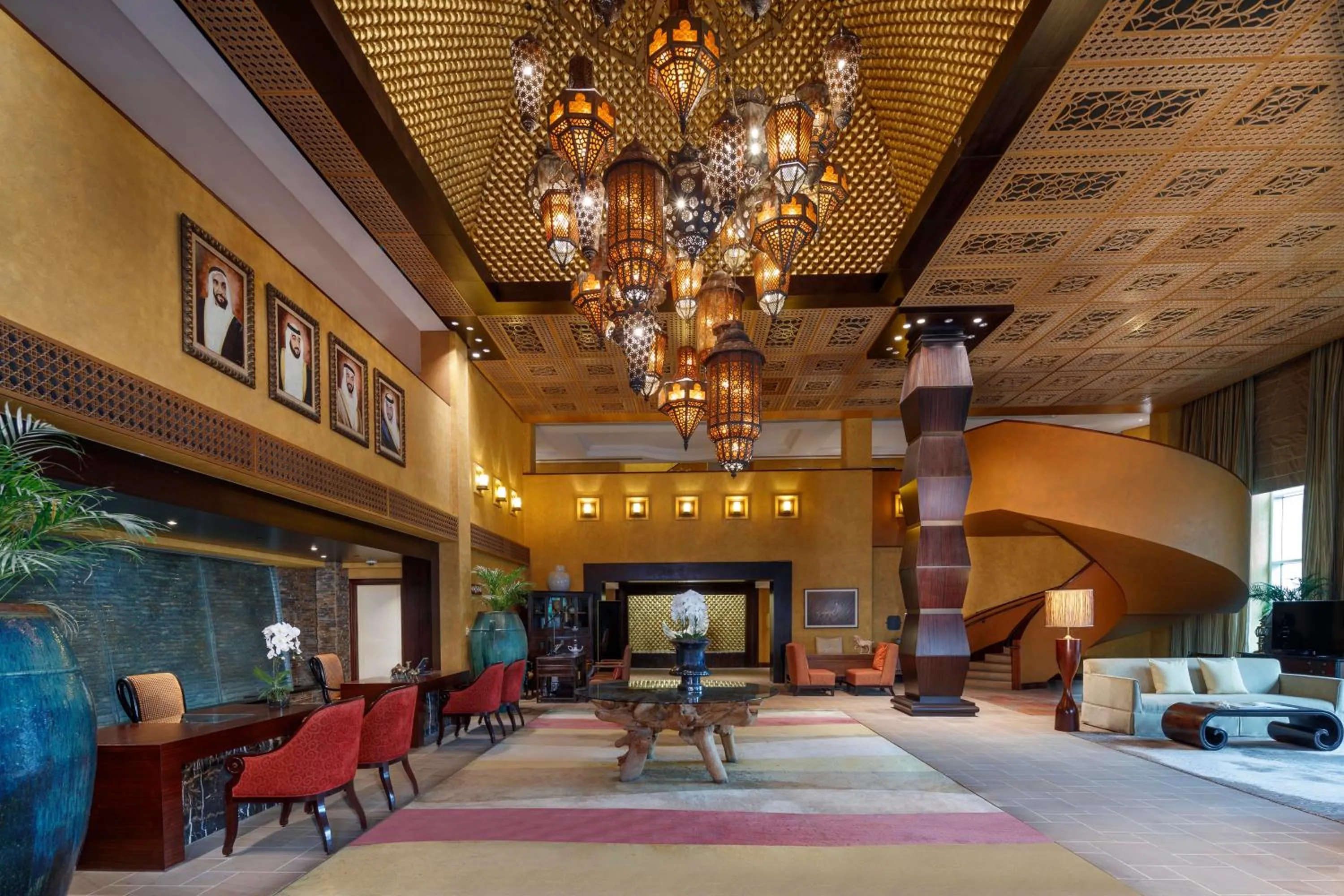 Lobby or reception in Anantara Desert Islands Resort & Spa