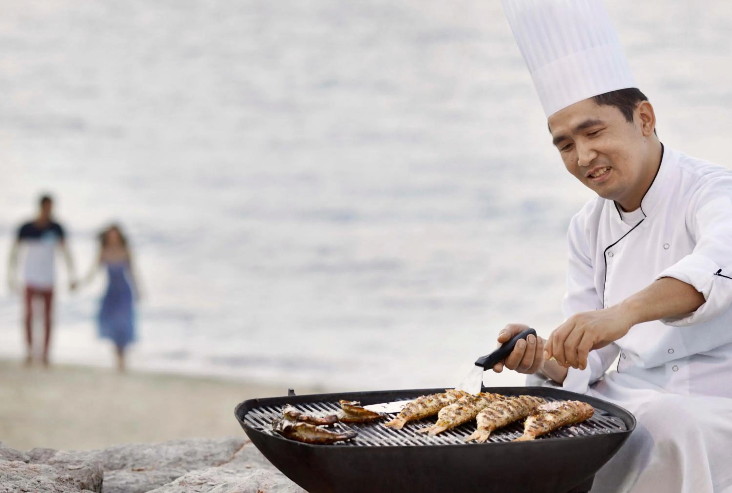 Staff in Anantara Desert Islands Resort & Spa