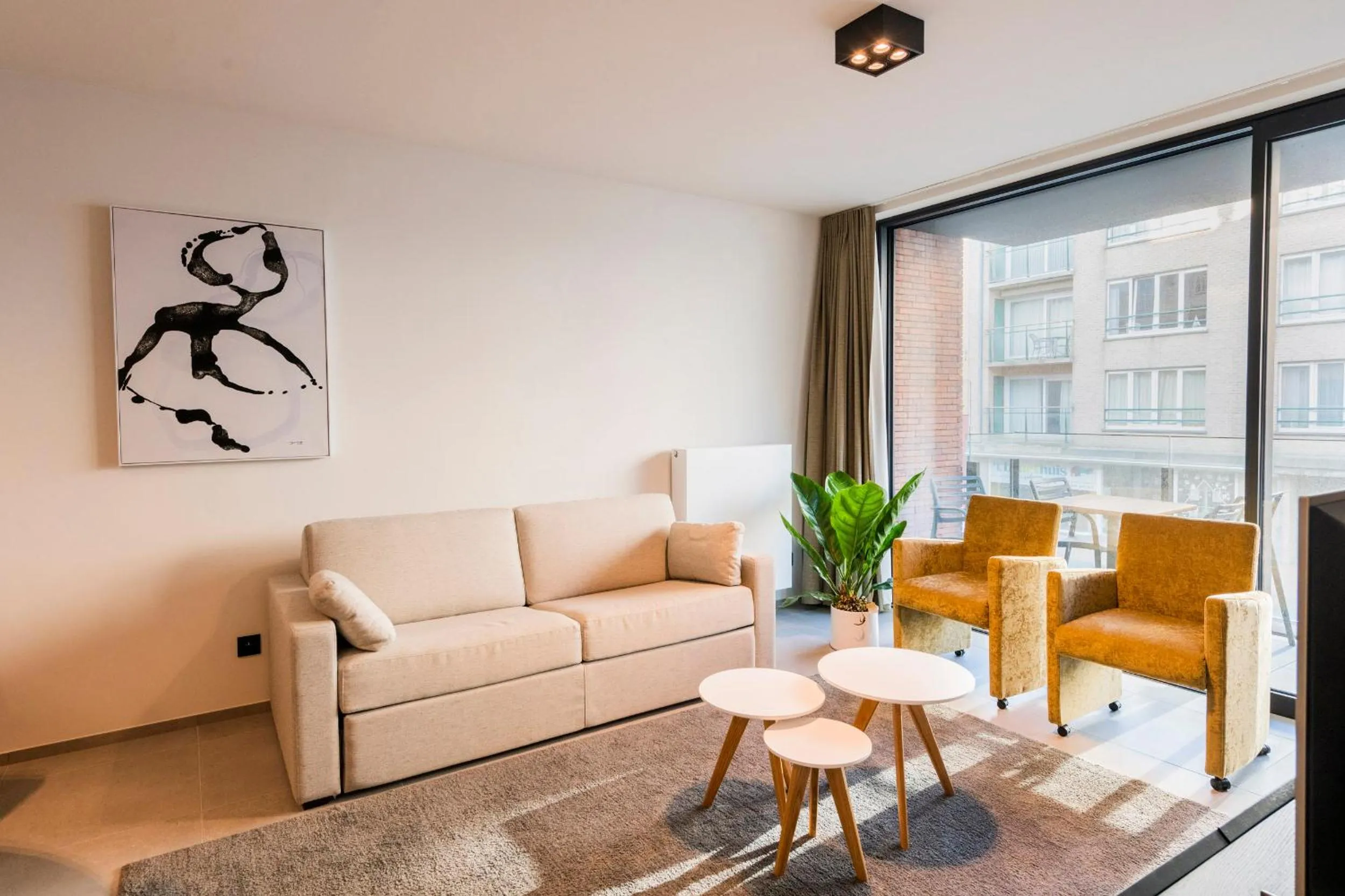 Living room in Belcasa Beach Suites & Lofts Aparthotel