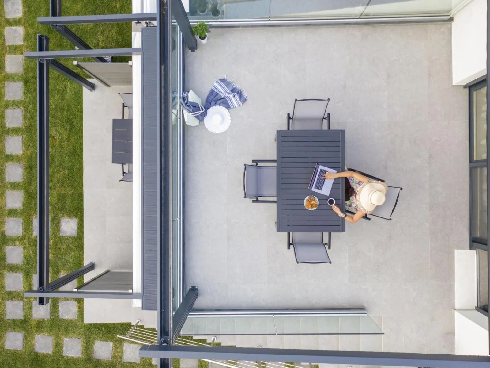 Bird's eye view in Aloe The Green Suites - Nikiti Halkidiki