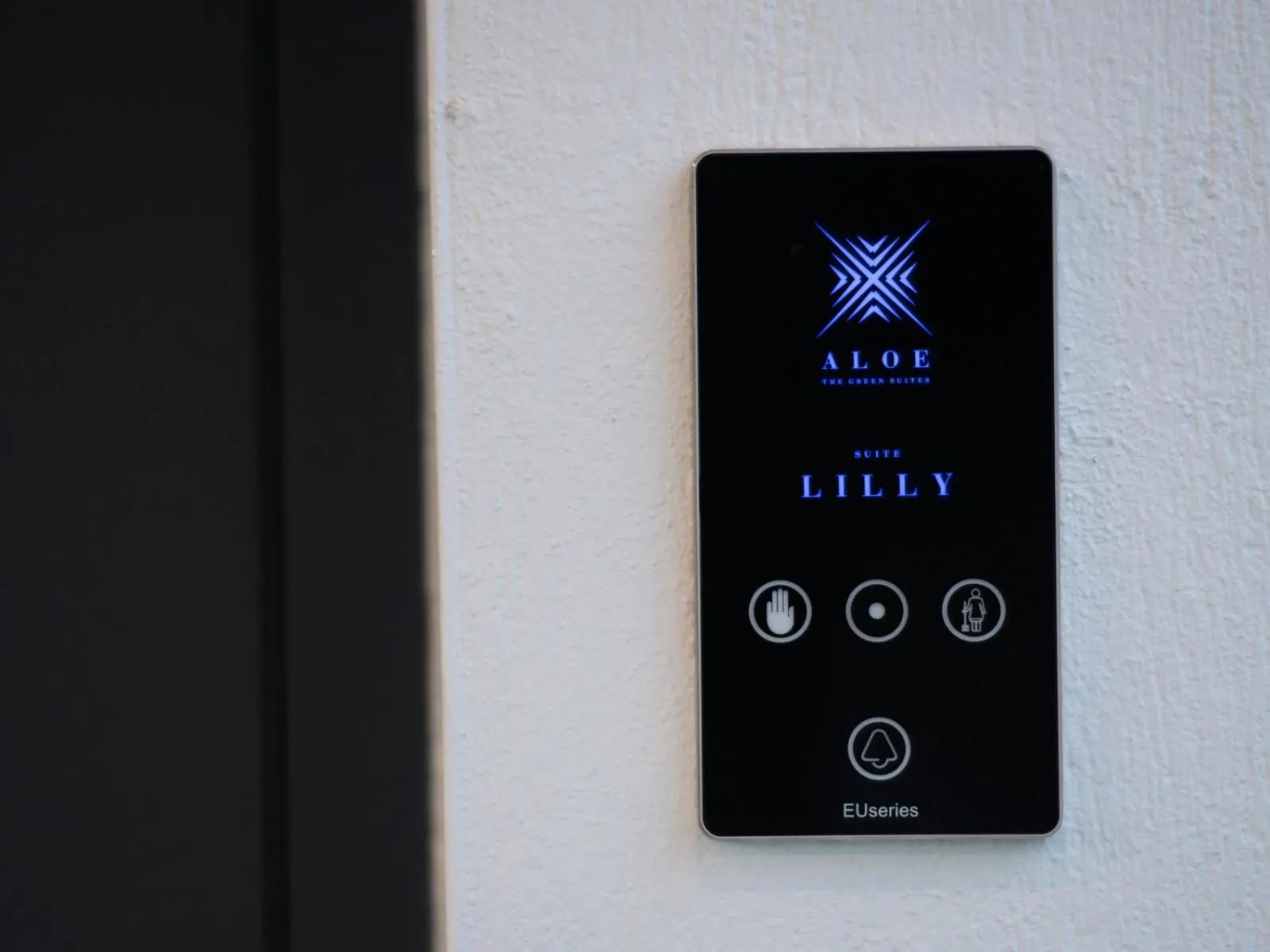 Logo/Certificate/Sign in Aloe The Green Suites - Nikiti Halkidiki