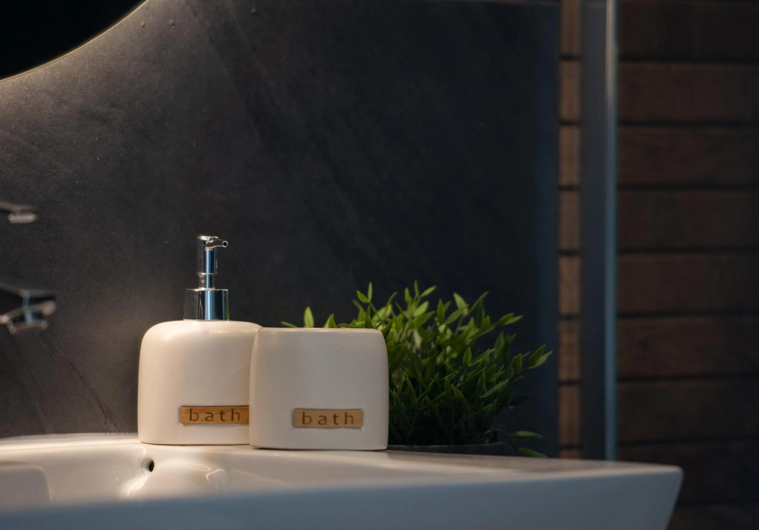 Bathroom in Aloe The Green Suites - Nikiti Halkidiki