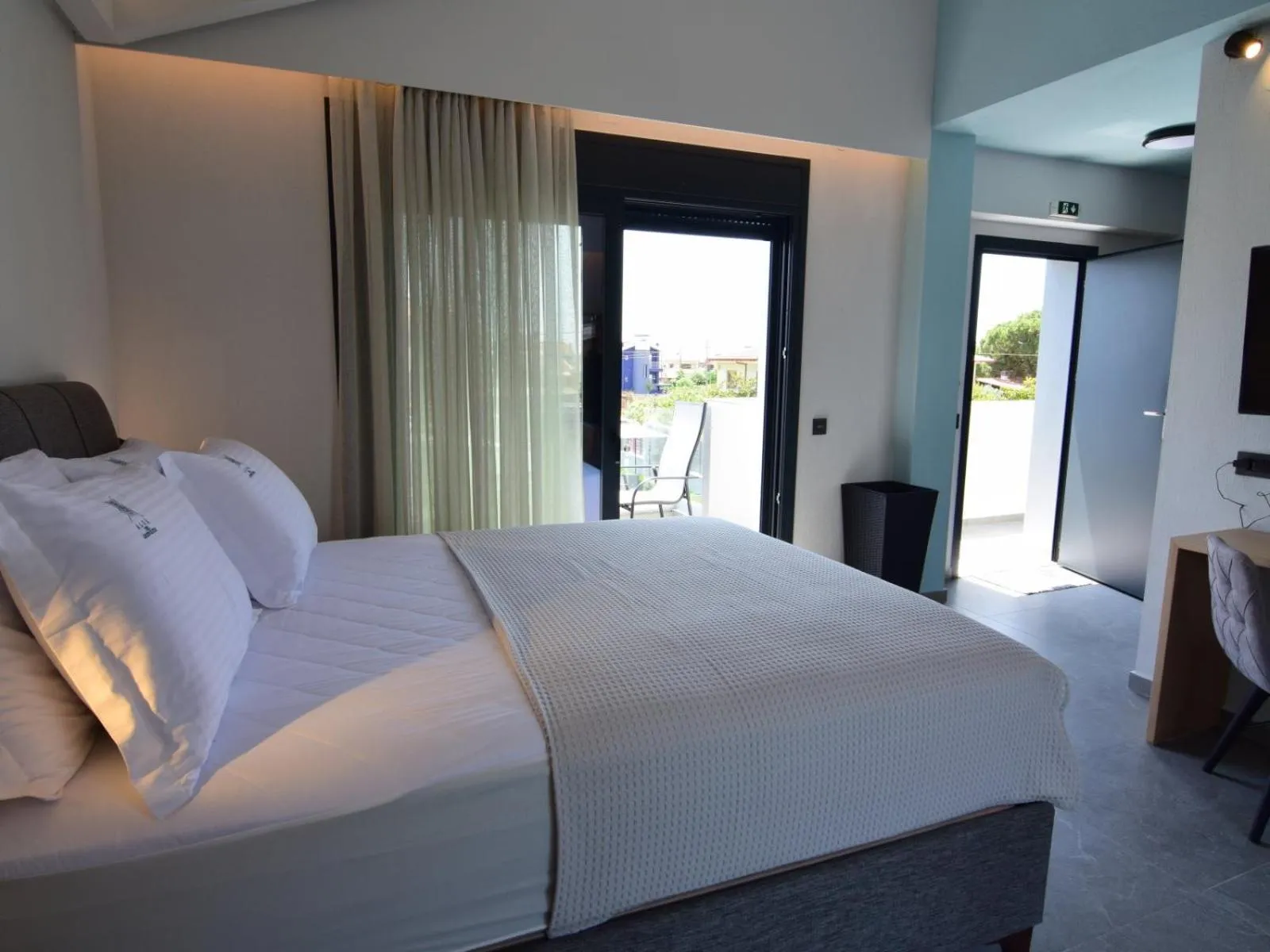 Bed in Aloe The Green Suites - Nikiti Halkidiki