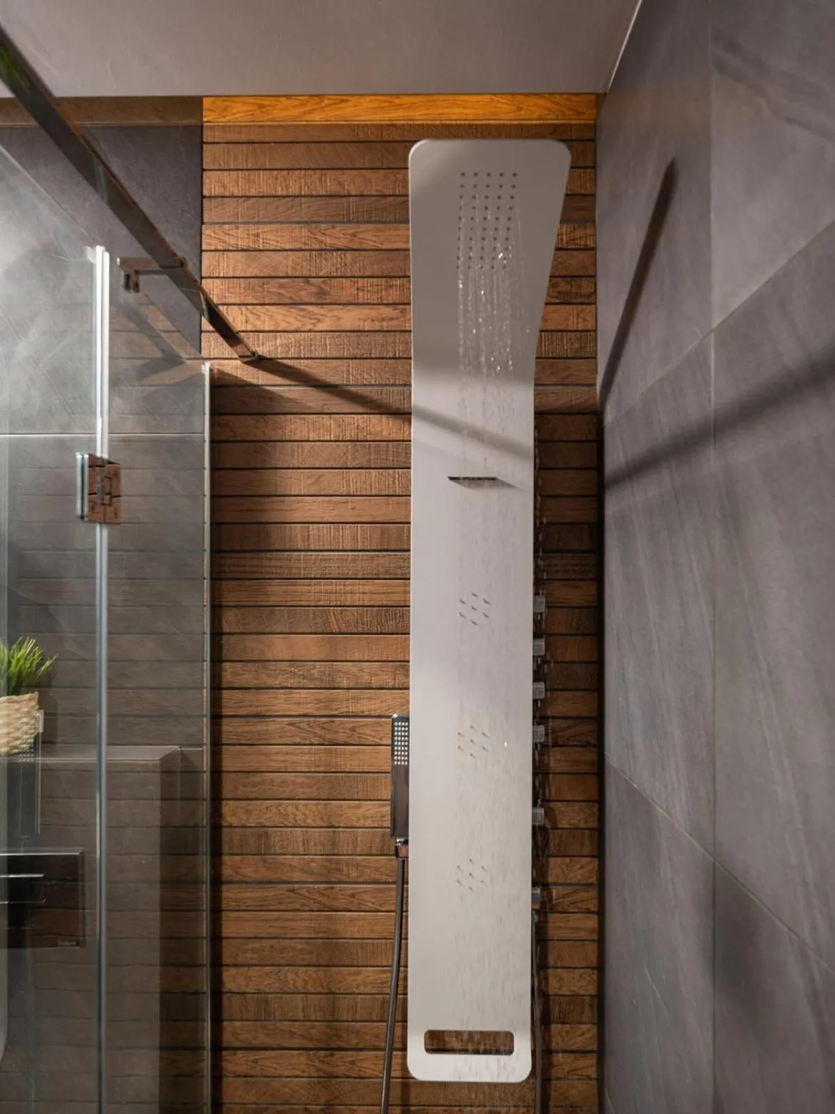 Shower in Aloe The Green Suites - Nikiti Halkidiki