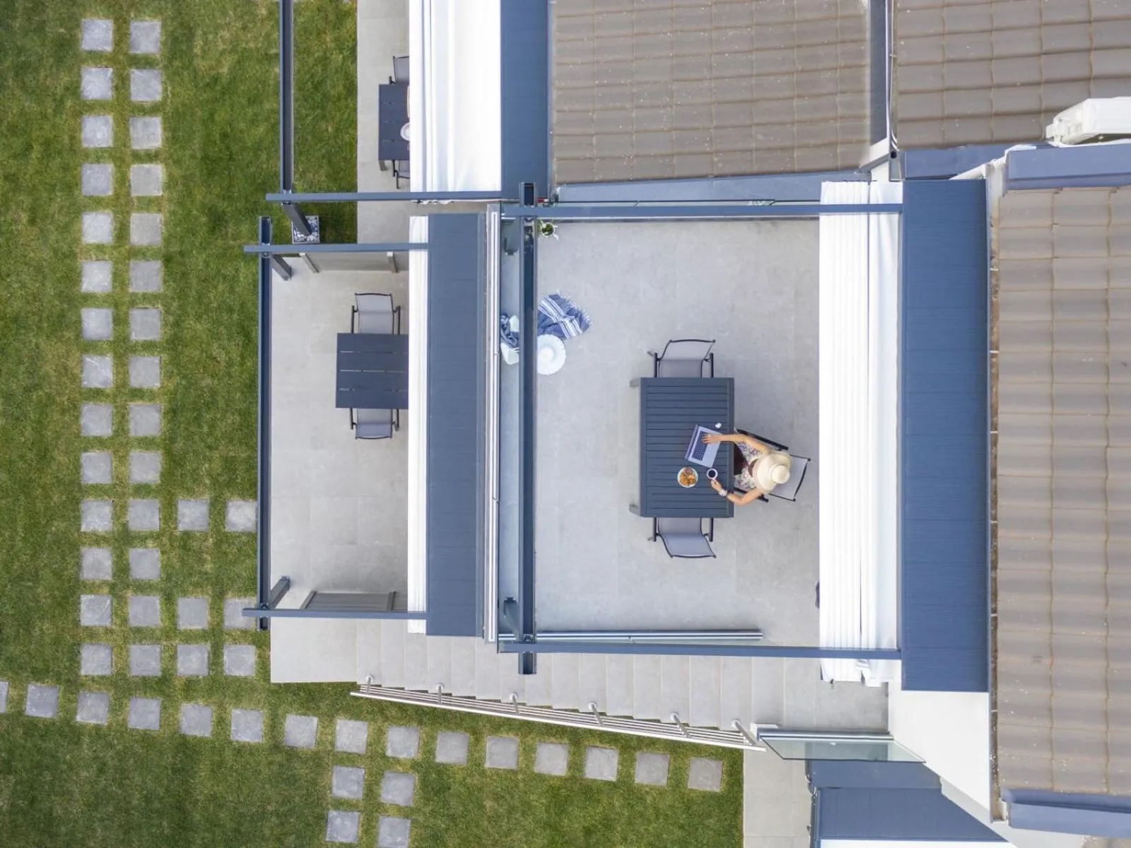 Bird's eye view in Aloe The Green Suites - Nikiti Halkidiki