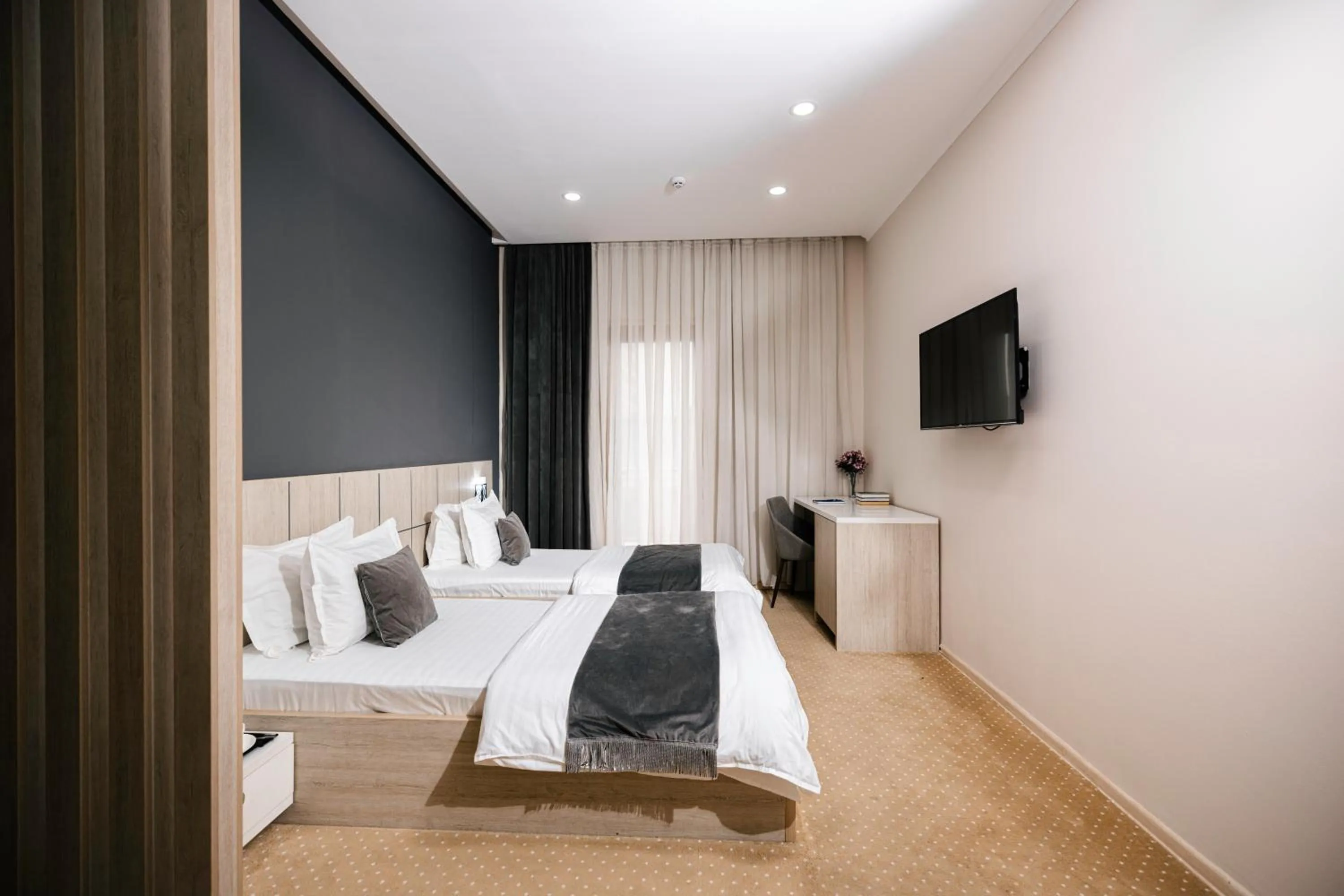 Bed in Art Regency Premium Hotel, Free Airport Shuttle Service