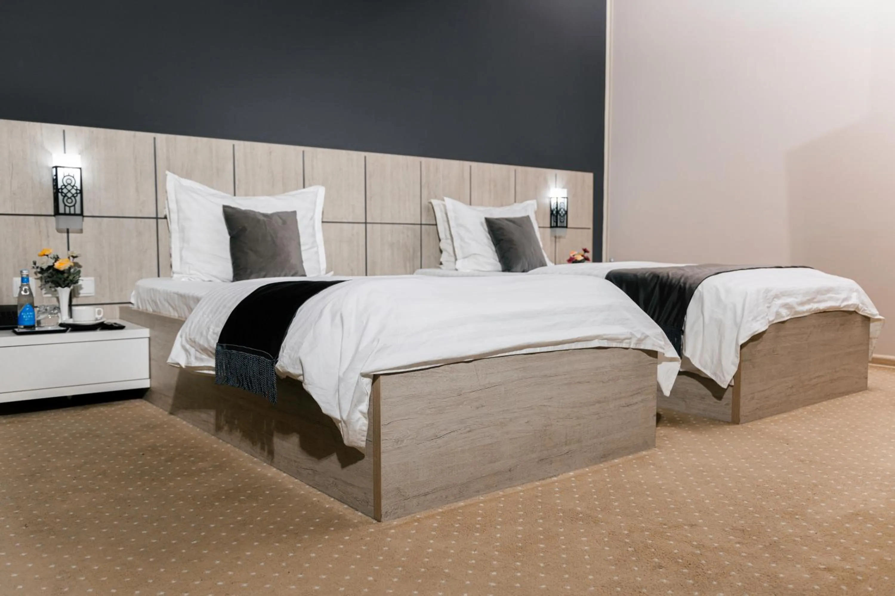 Bed in Art Regency Premium Hotel, Free Airport Shuttle Service