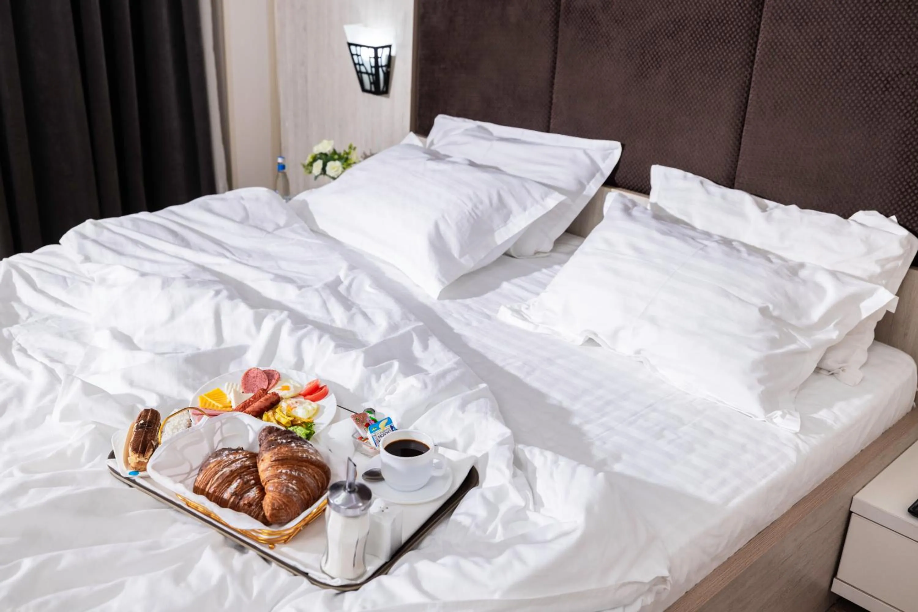 Bed in Art Regency Premium Hotel, Free Airport Shuttle Service