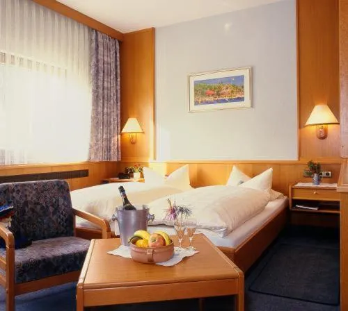 Photo of the whole room, Bed in Gasthof Schwarzer Bär