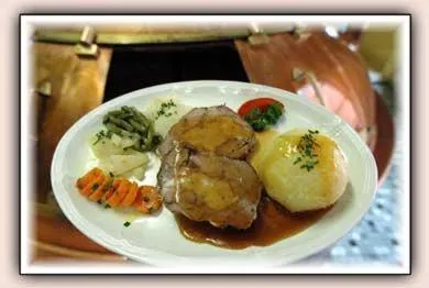 Food in Gasthof Schwarzer Bär