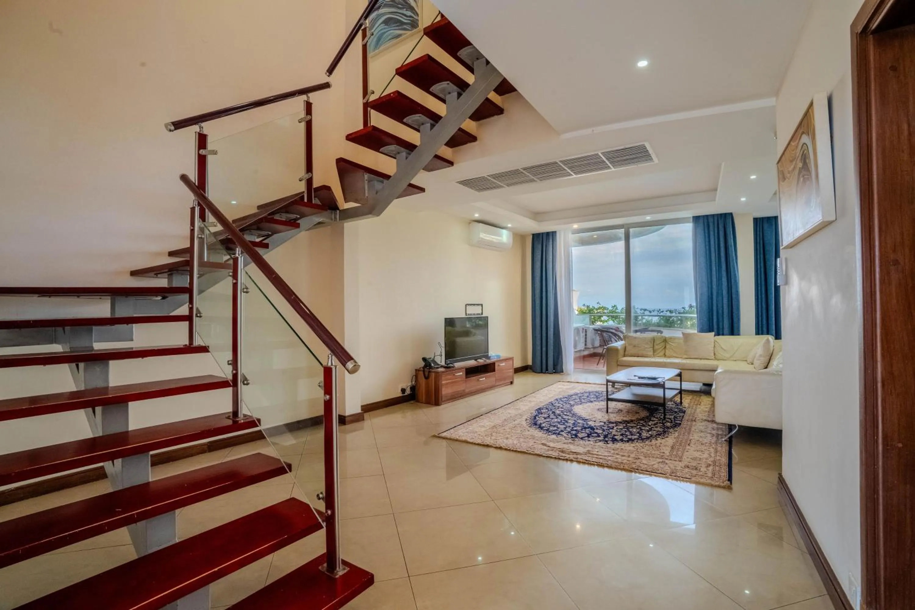 Living room in Kilua Residences by CityBlue, Mombasa