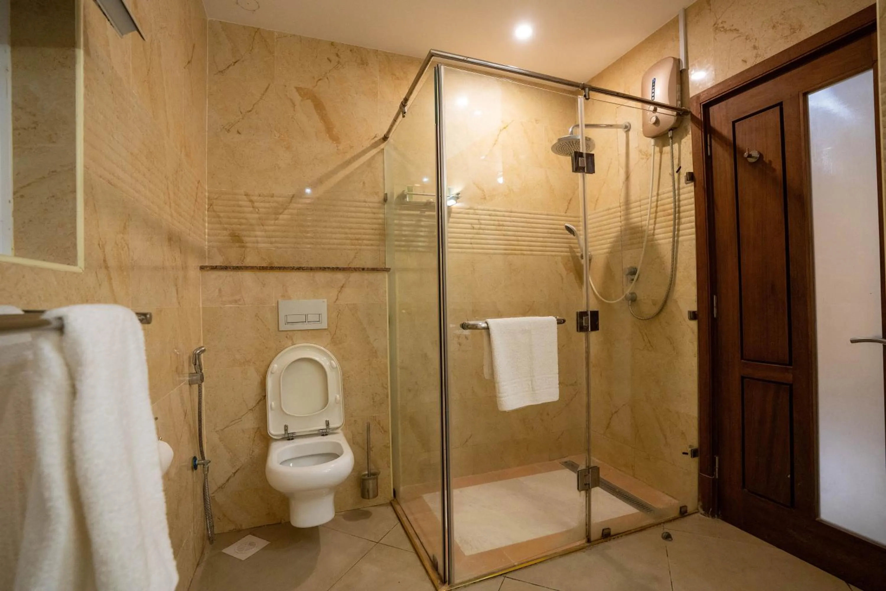 Shower in Kilua Residences by CityBlue, Mombasa