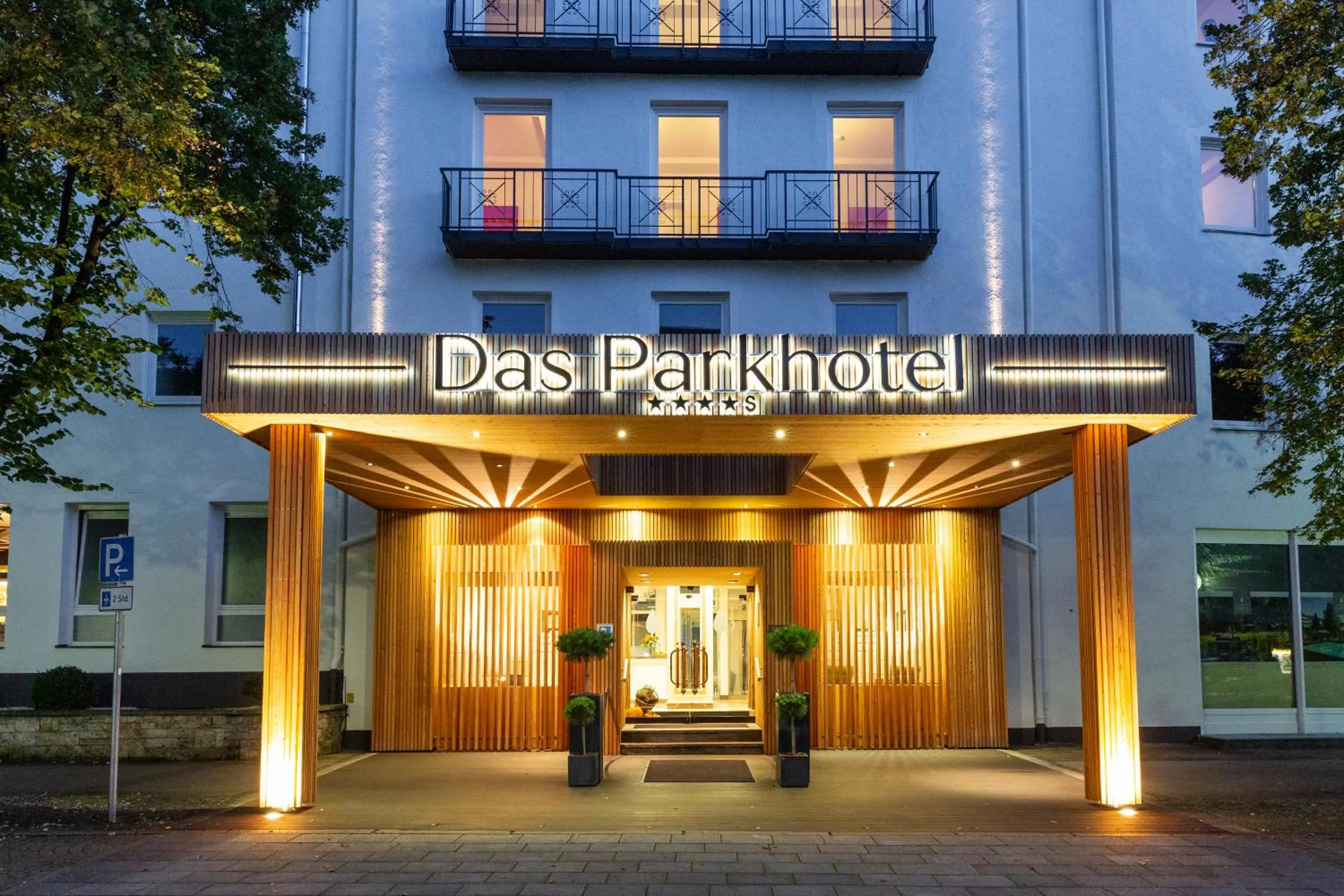 Property building in Das Parkhotel