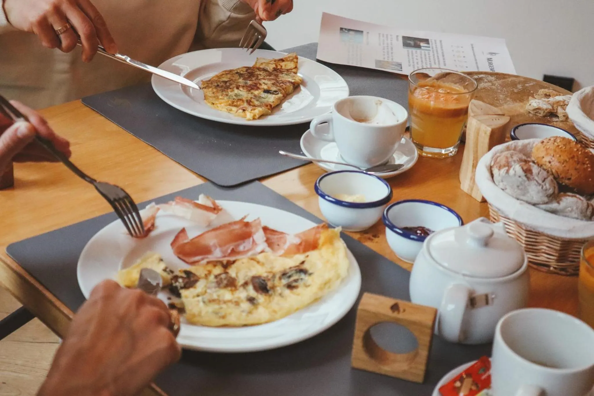 Breakfast in Das Parkhotel