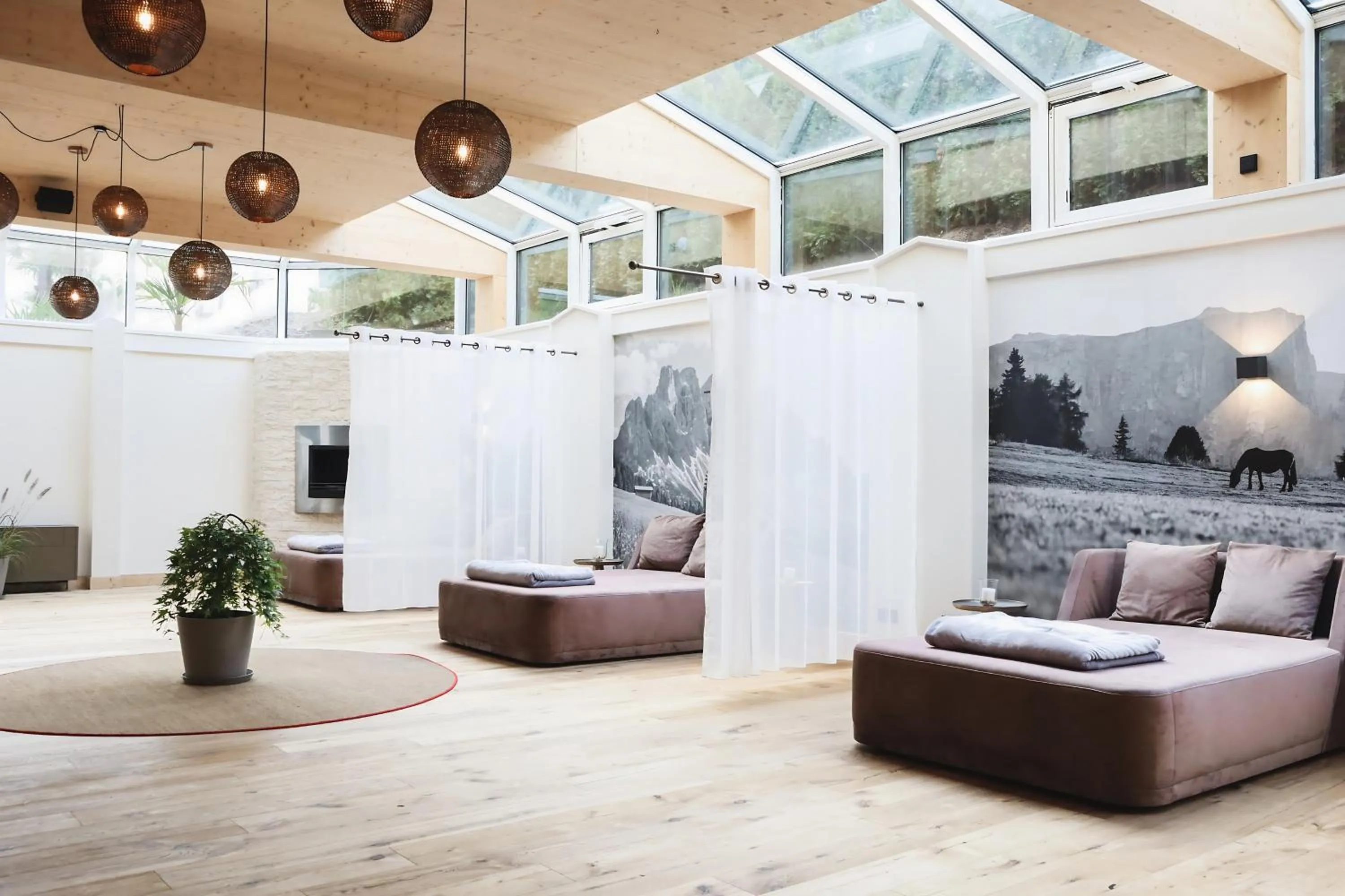 Spa and wellness centre/facilities in Das Parkhotel