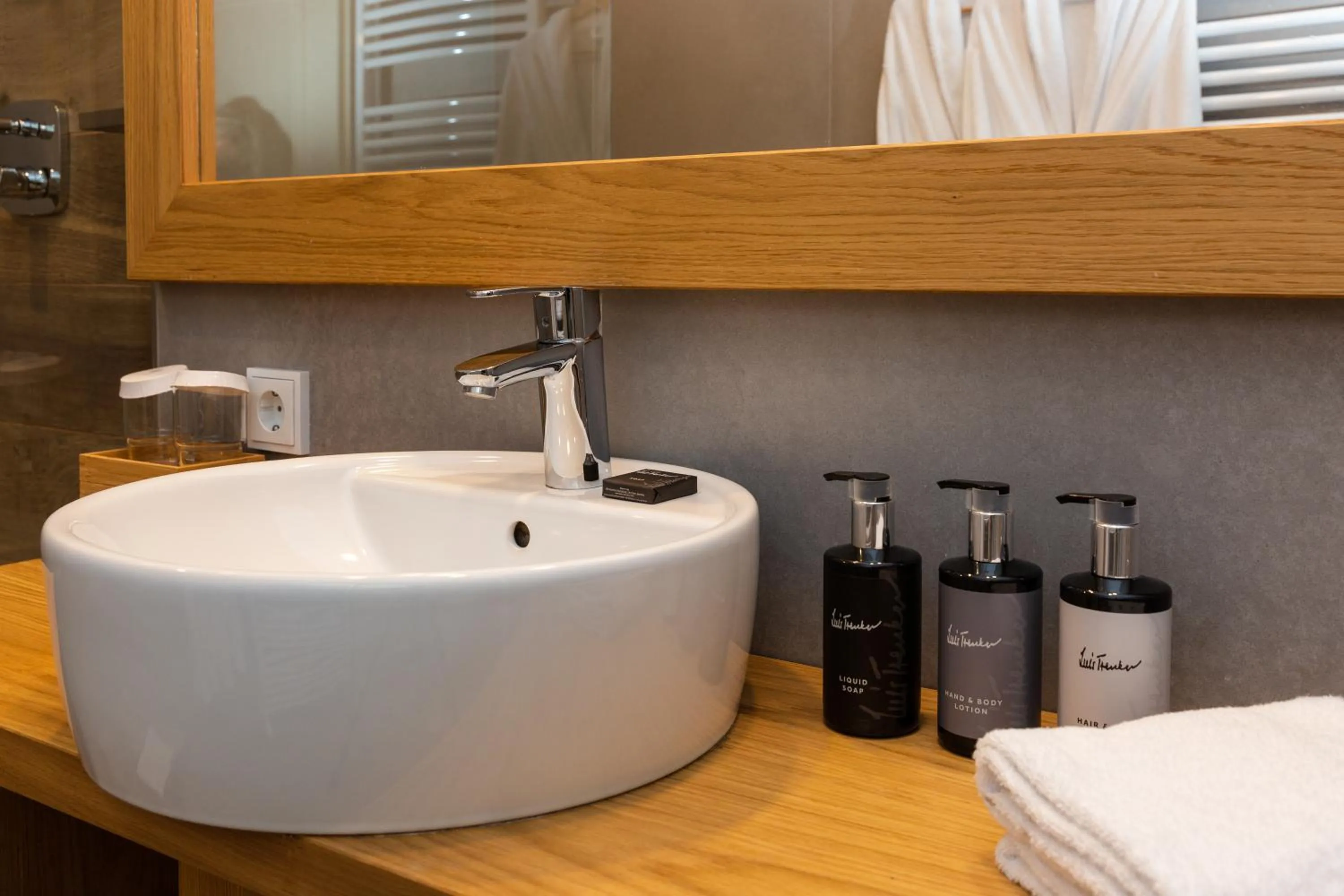 Bathroom in Das Parkhotel