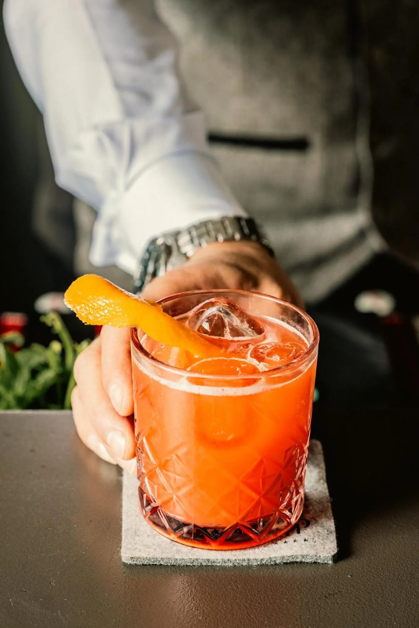 Drinks in Das Parkhotel