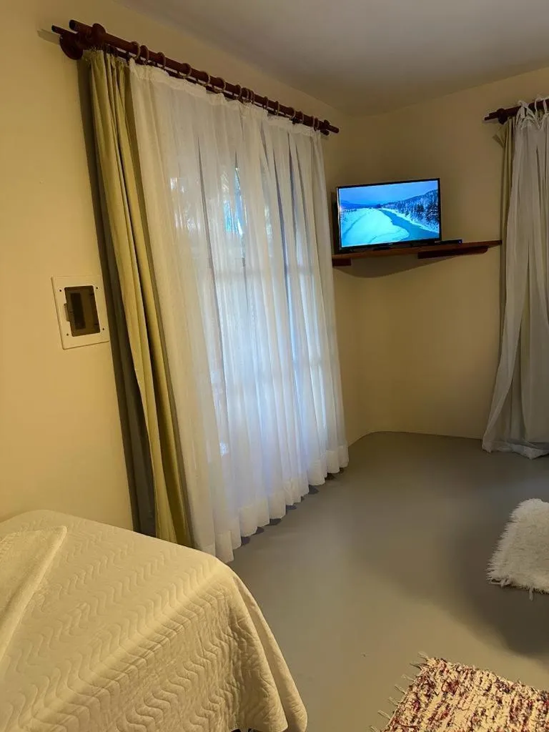 Bed in Pousada Santo Mar