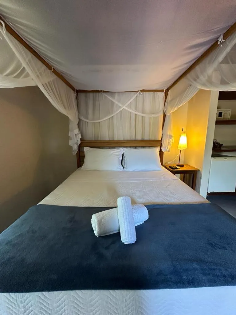 Bed in Pousada Santo Mar