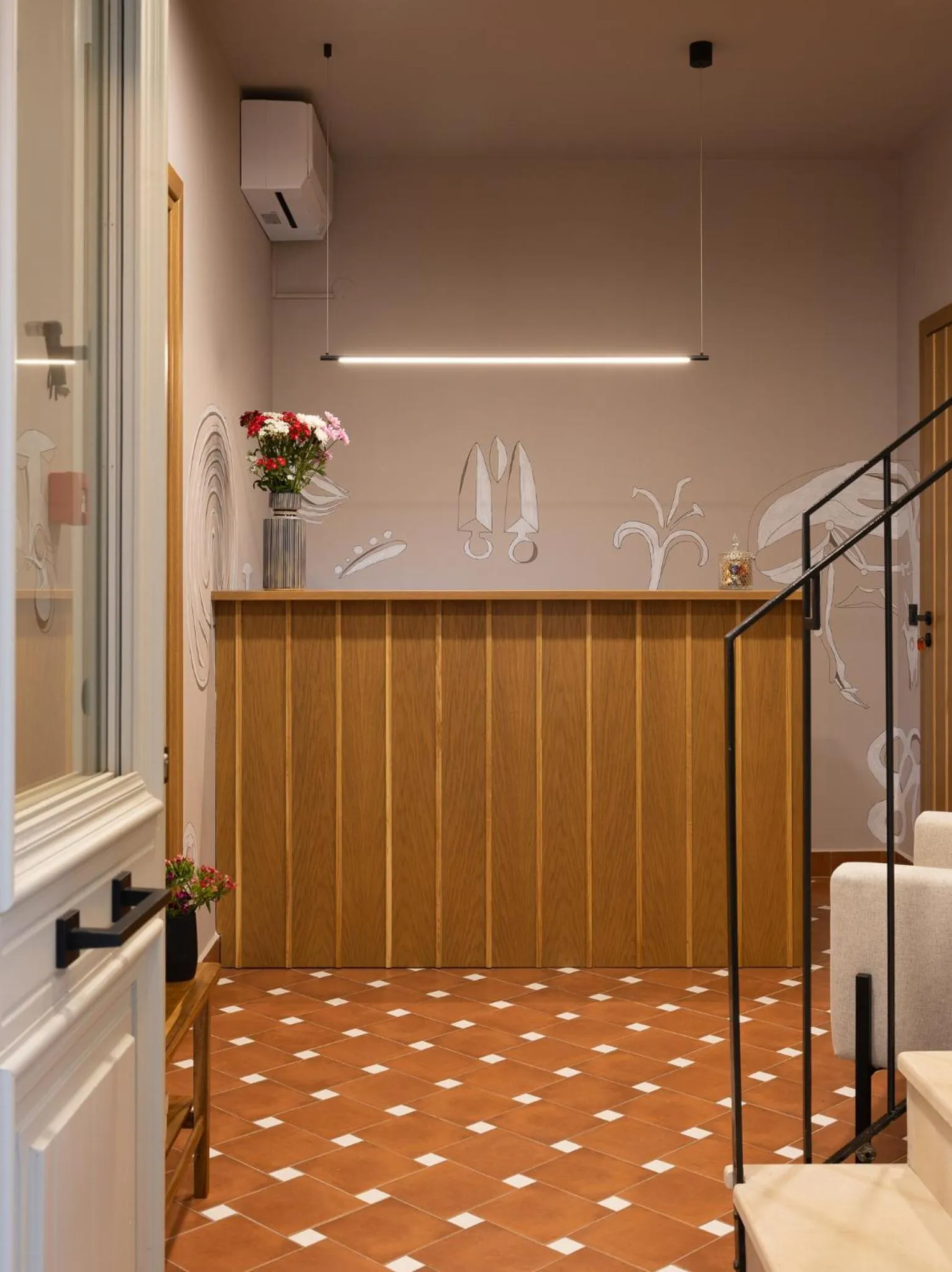 Lobby or reception in Flâneur