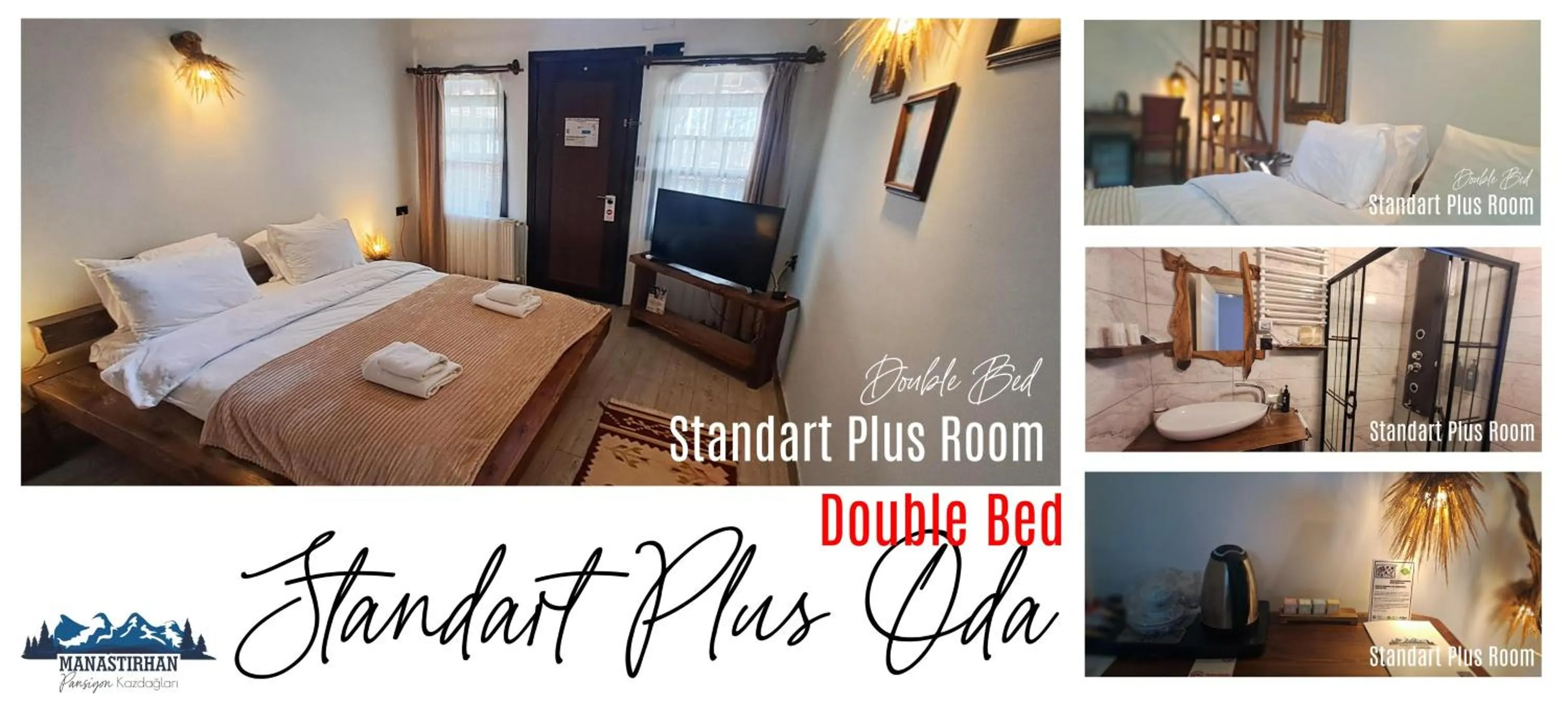 Photo of the whole room, Bed in Manastırhan Otel Kazdağları