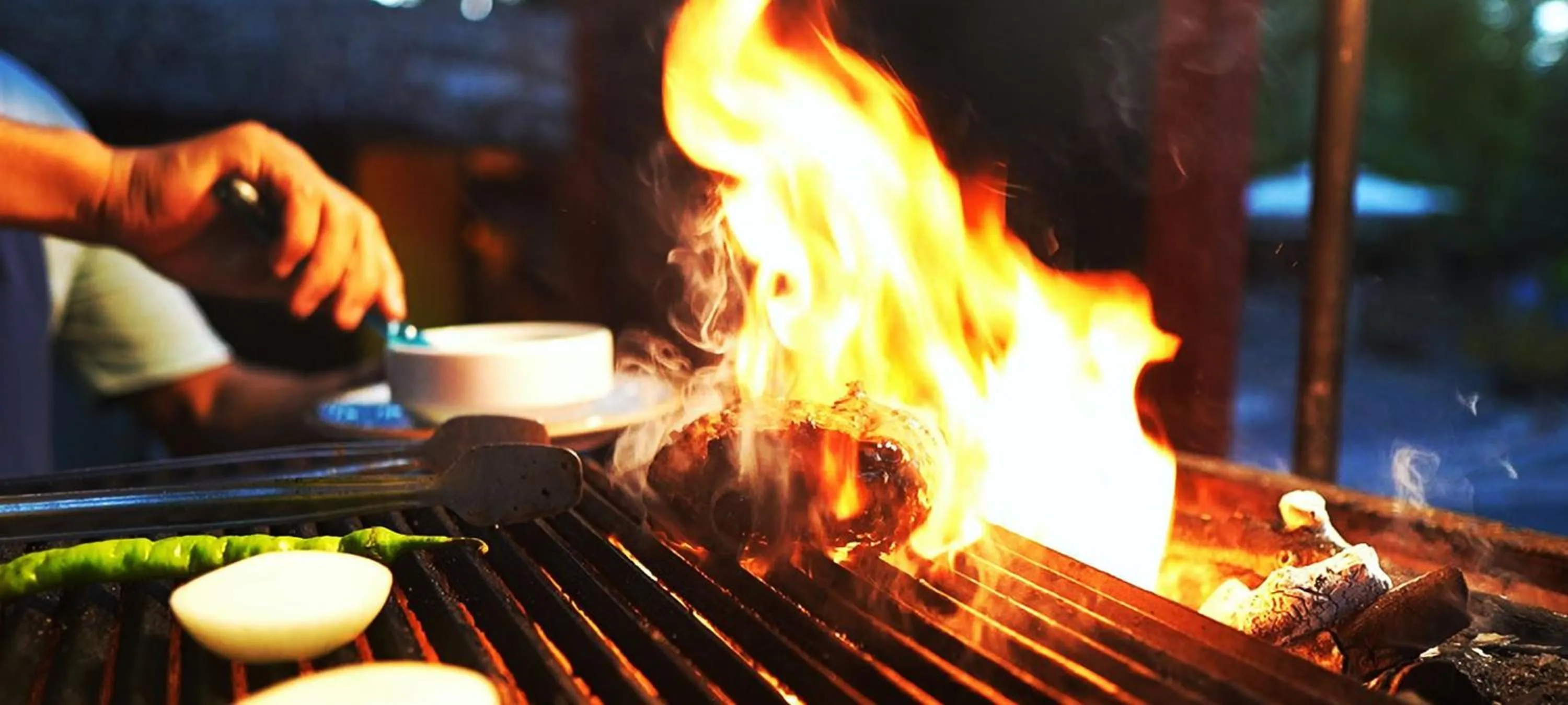 BBQ facilities in Manastırhan Otel Kazdağları
