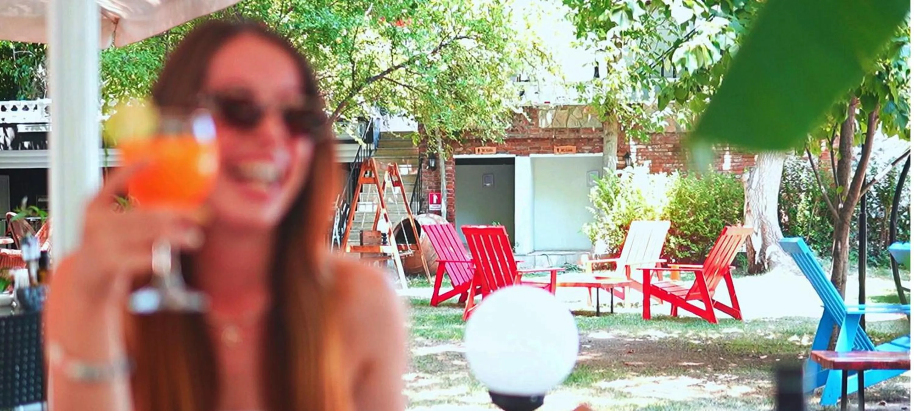 Garden view in Manastırhan Otel Kazdağları