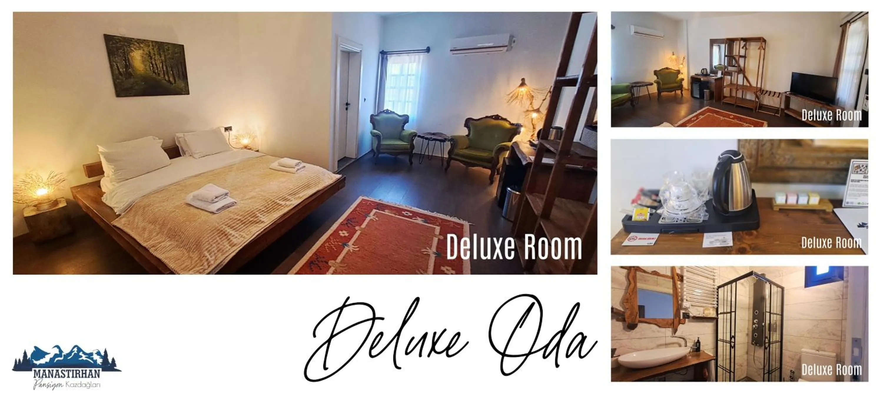 Photo of the whole room, Bed in Manastırhan Otel Kazdağları