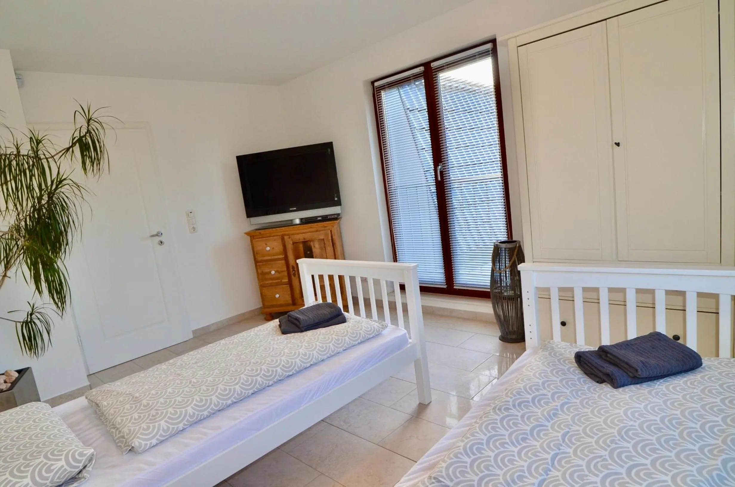Bed in fewo1846 - Sundowner - luxuriöse Wohnung mit 2 Schlafzimmern und Sonnenterrasse