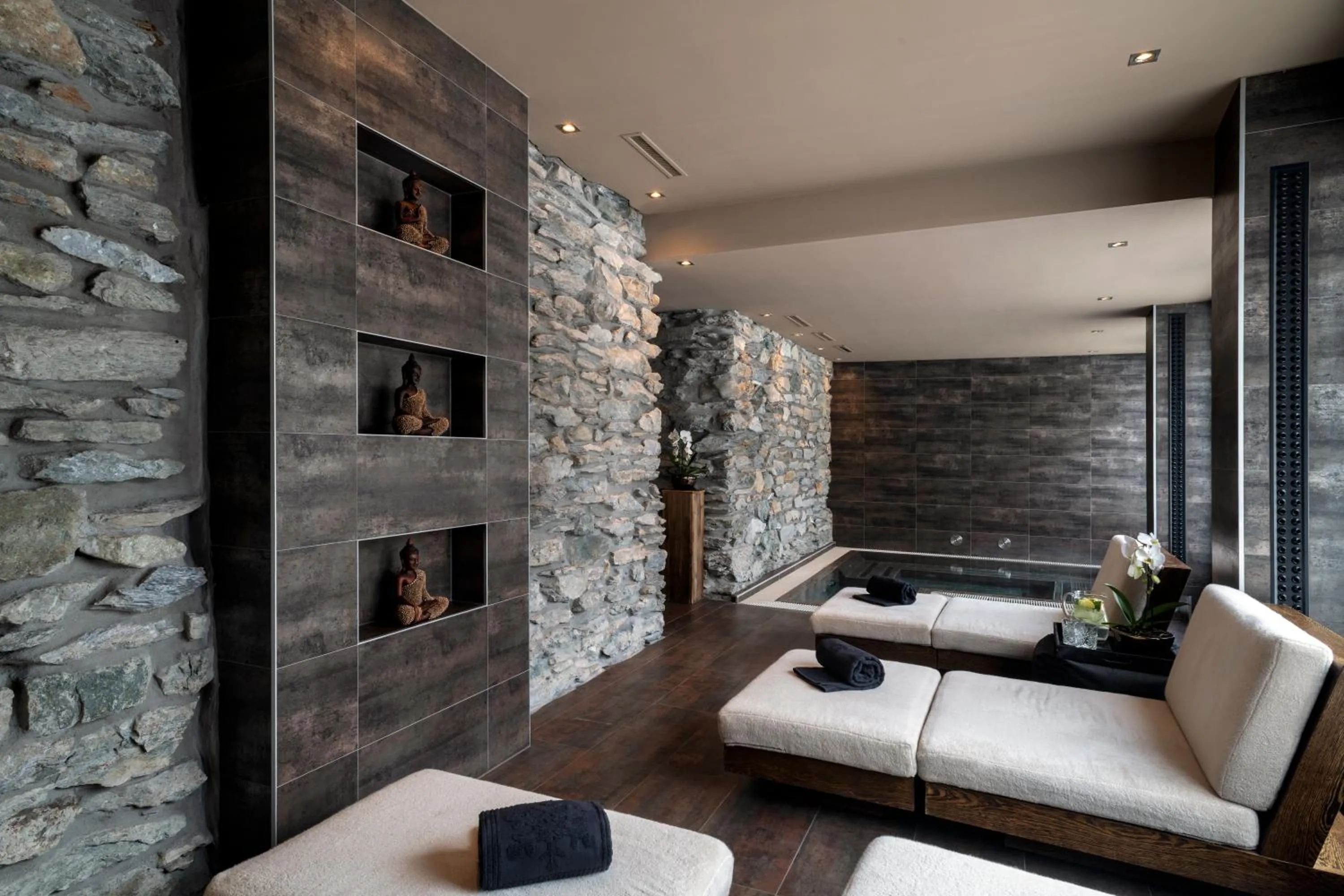 Spa and wellness centre/facilities in Unique Hotel Post