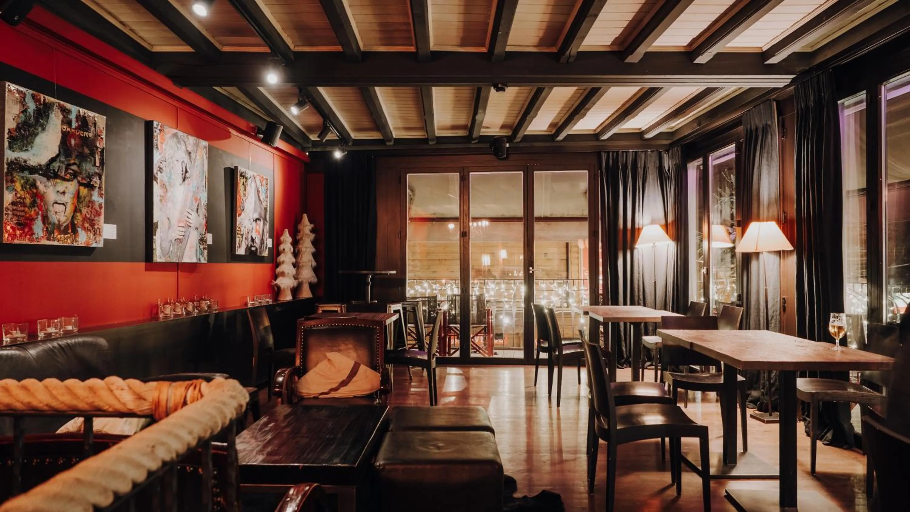 Lounge or bar in Unique Hotel Post