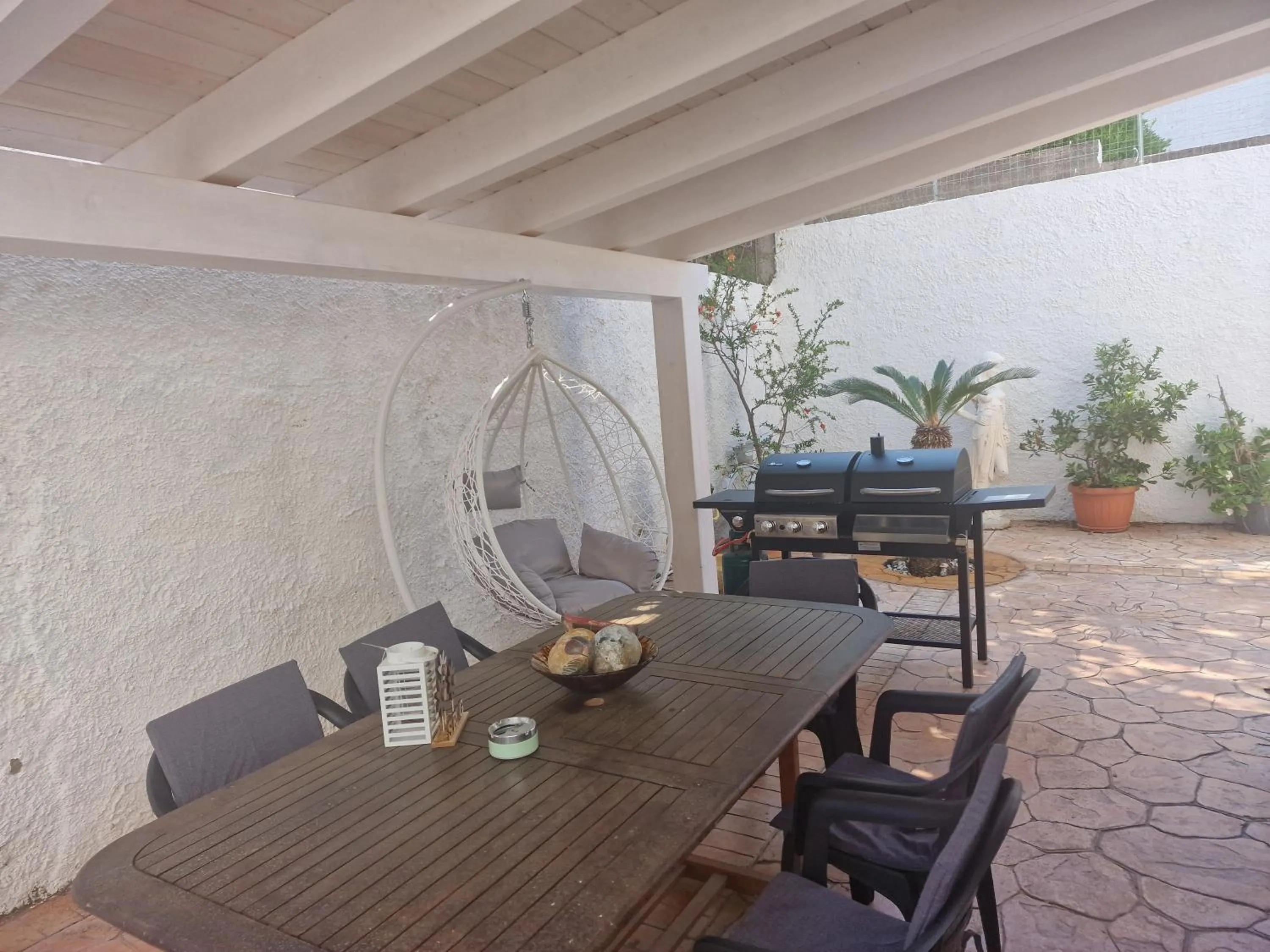 Patio in B&B Villa Terranova