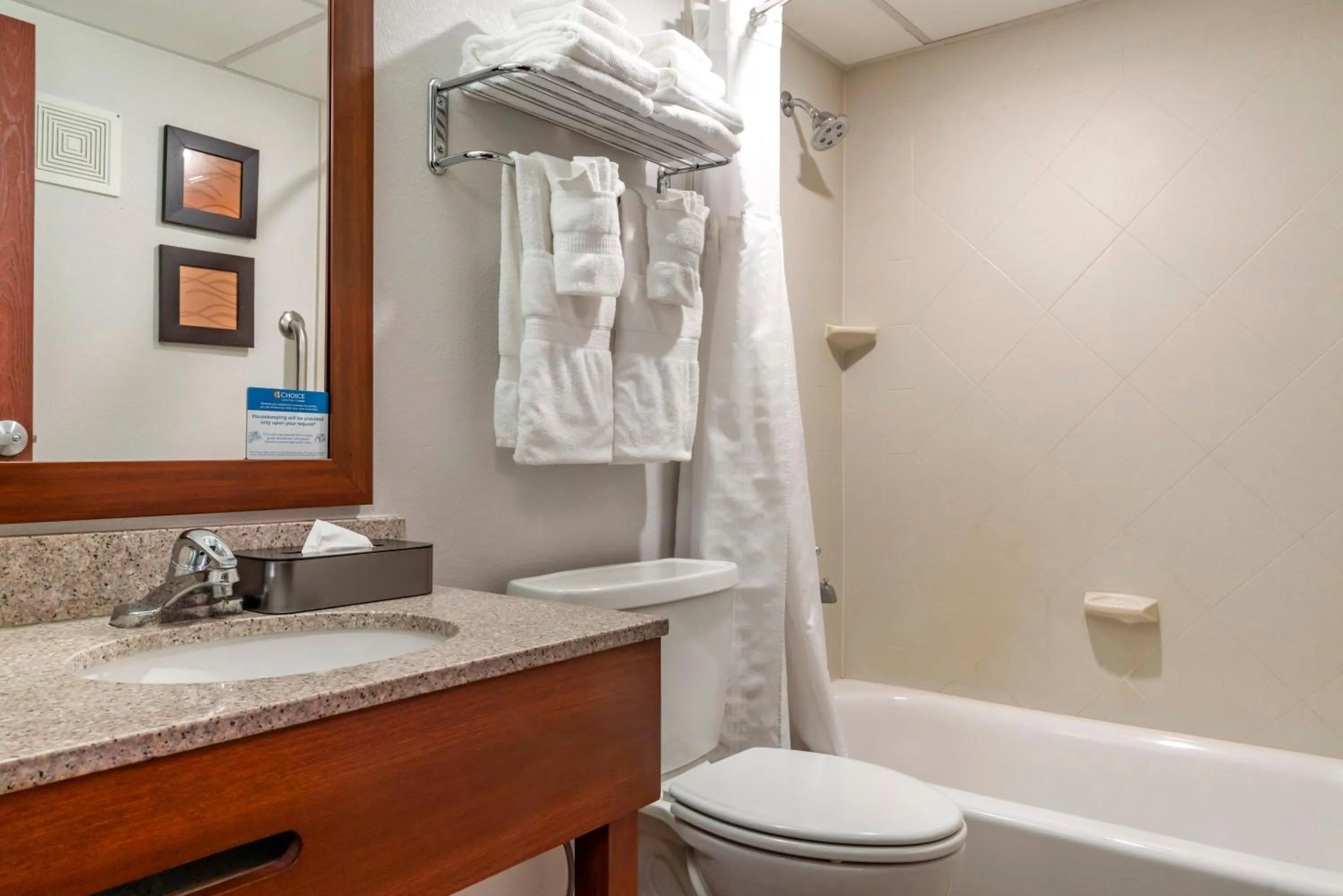 Bathroom in Comfort Inn University