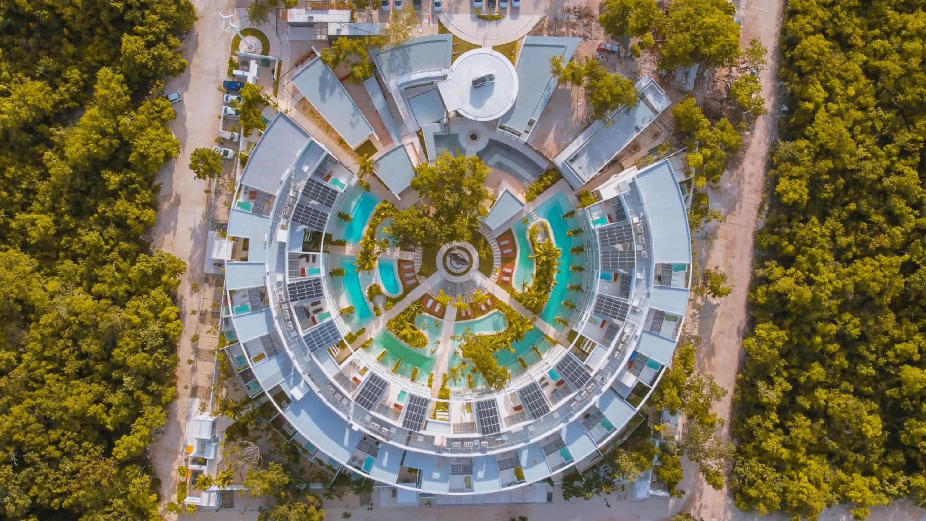 Bird's eye view in Central Park Lagunas by Sandy Powerful