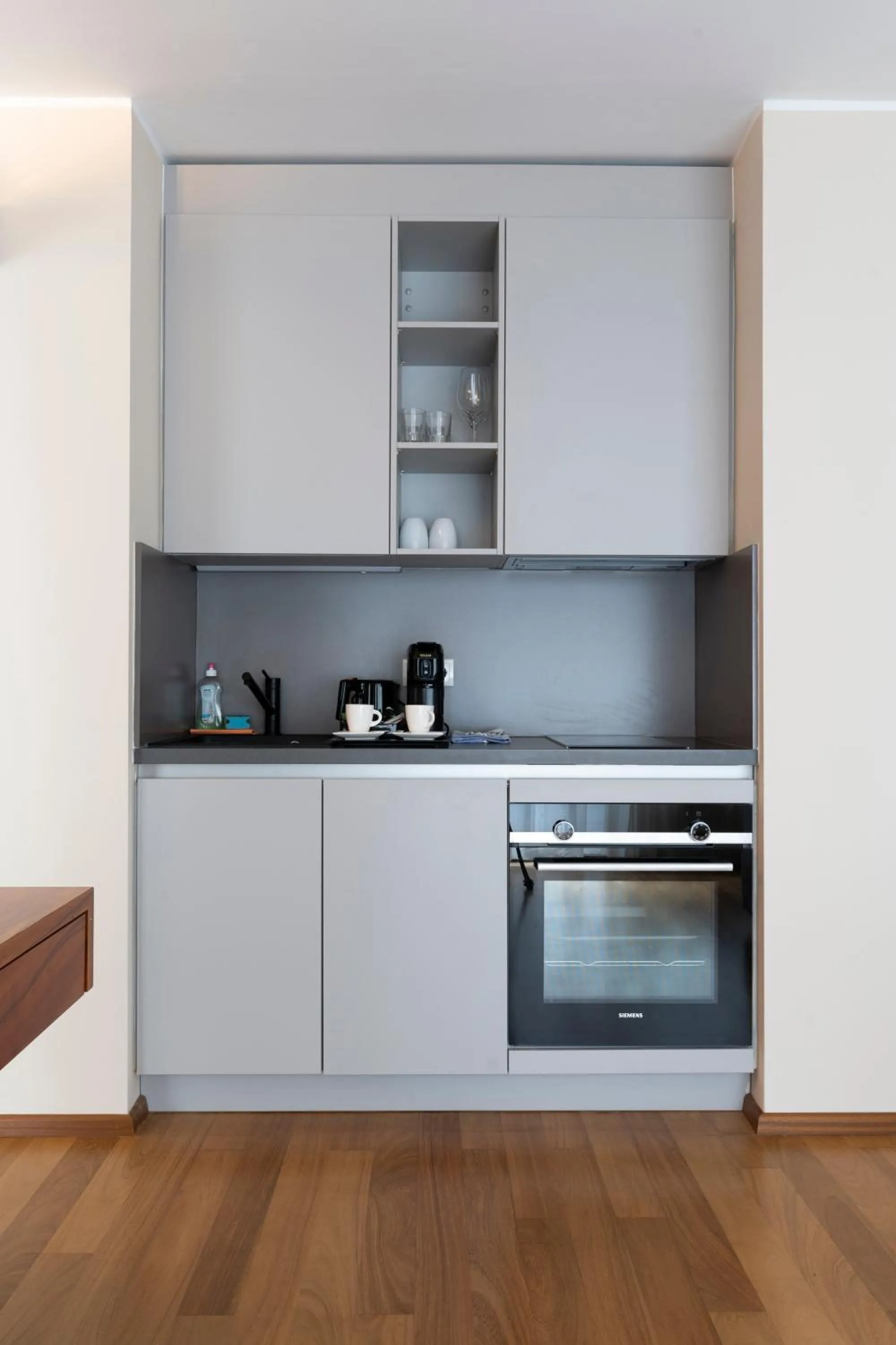 kitchen in Pakat Suites