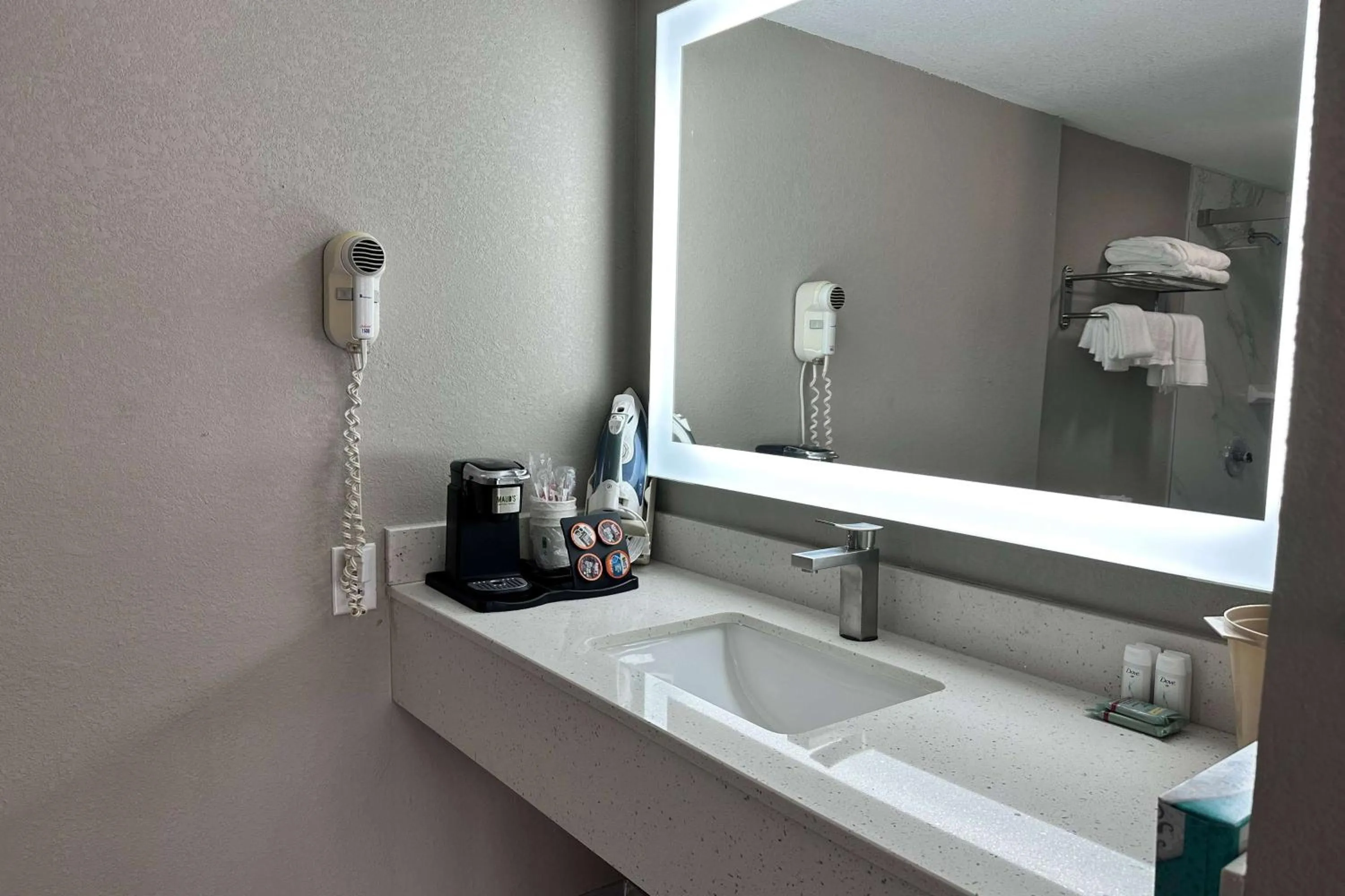 Bathroom in Ramada by Wyndham Cocoa